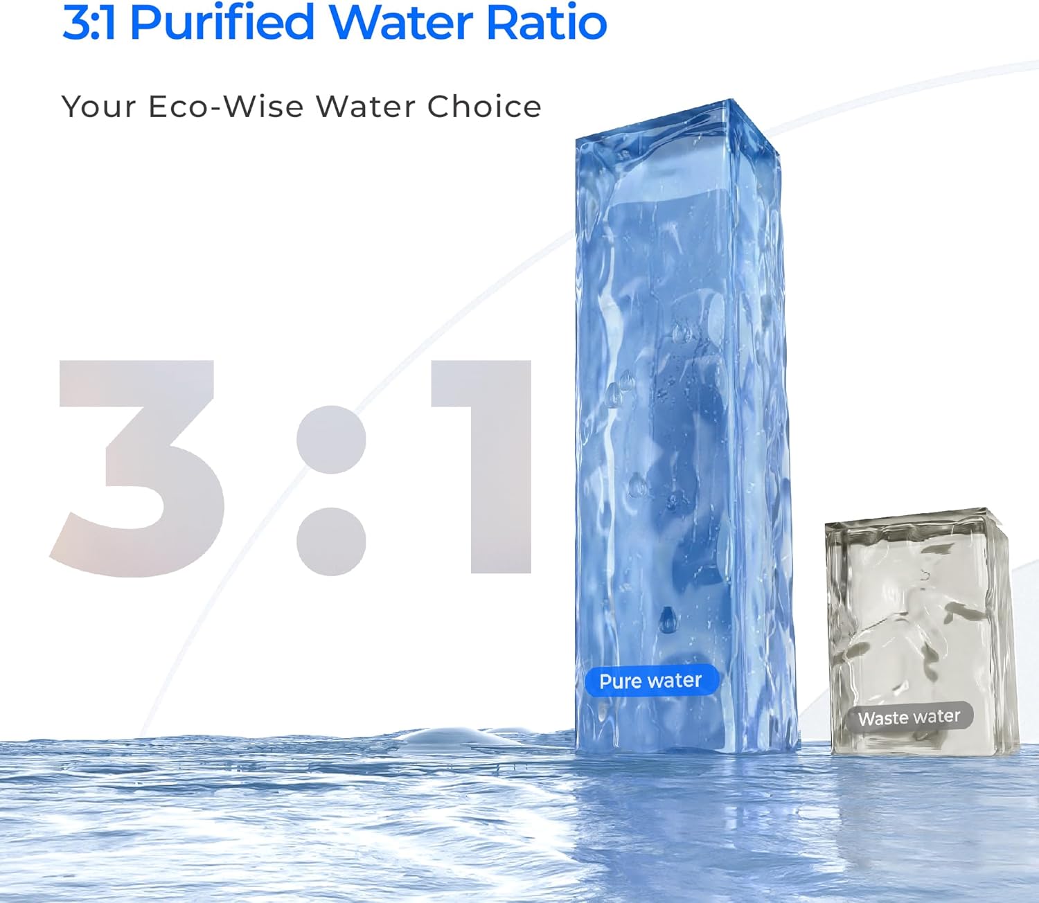 Waterdrop X12 Tankless Reverse Osmosis System | 11-Stage Under Sink Water Filter, 1200 Gallon Capacity