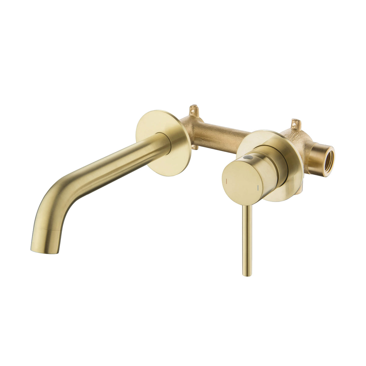 Halo Wall Mount Single Handle Bathroom Vanity Sink Faucet - CBF-1023