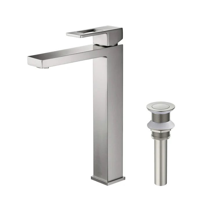 Quadra Brass Single Handle Bathroom Vessel Sink Faucet - CBF-1003