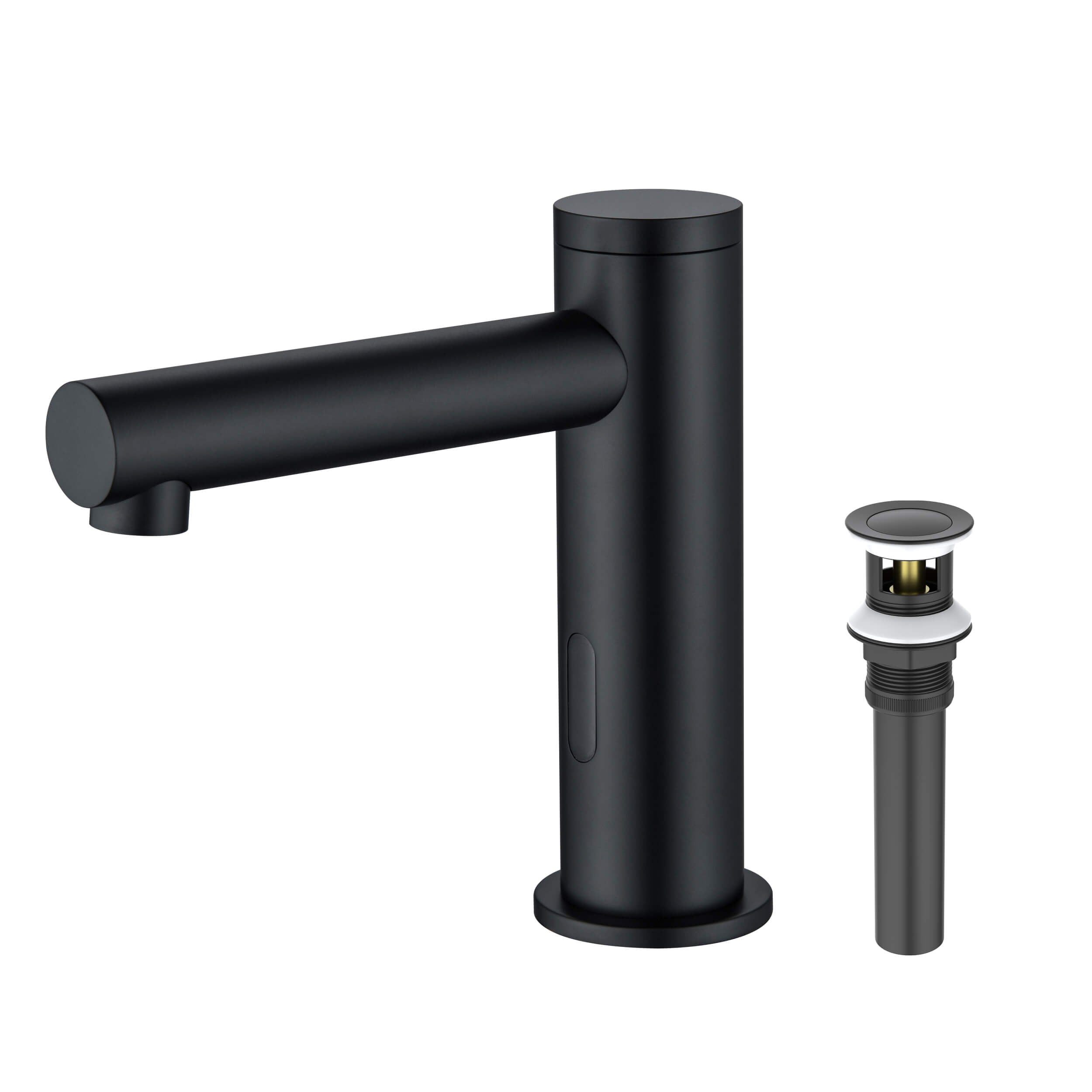 Halo Touchless Bathroom Faucet with Pop-Up Drain — Plug-In or Battery Powered - CBF-1029
