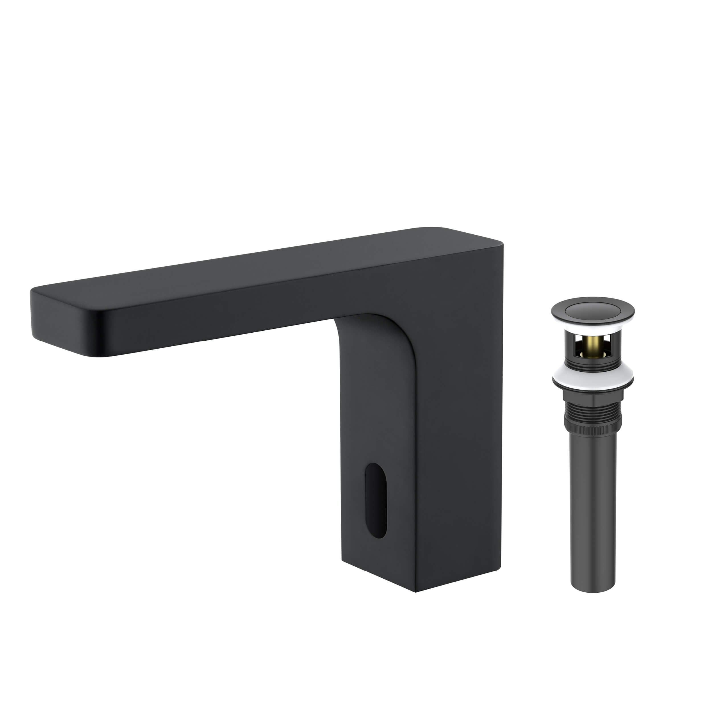 Fusion Touchless Bathroom Faucet with Pop-Up Drain — Plug-In or Battery Powered - CBF-1030