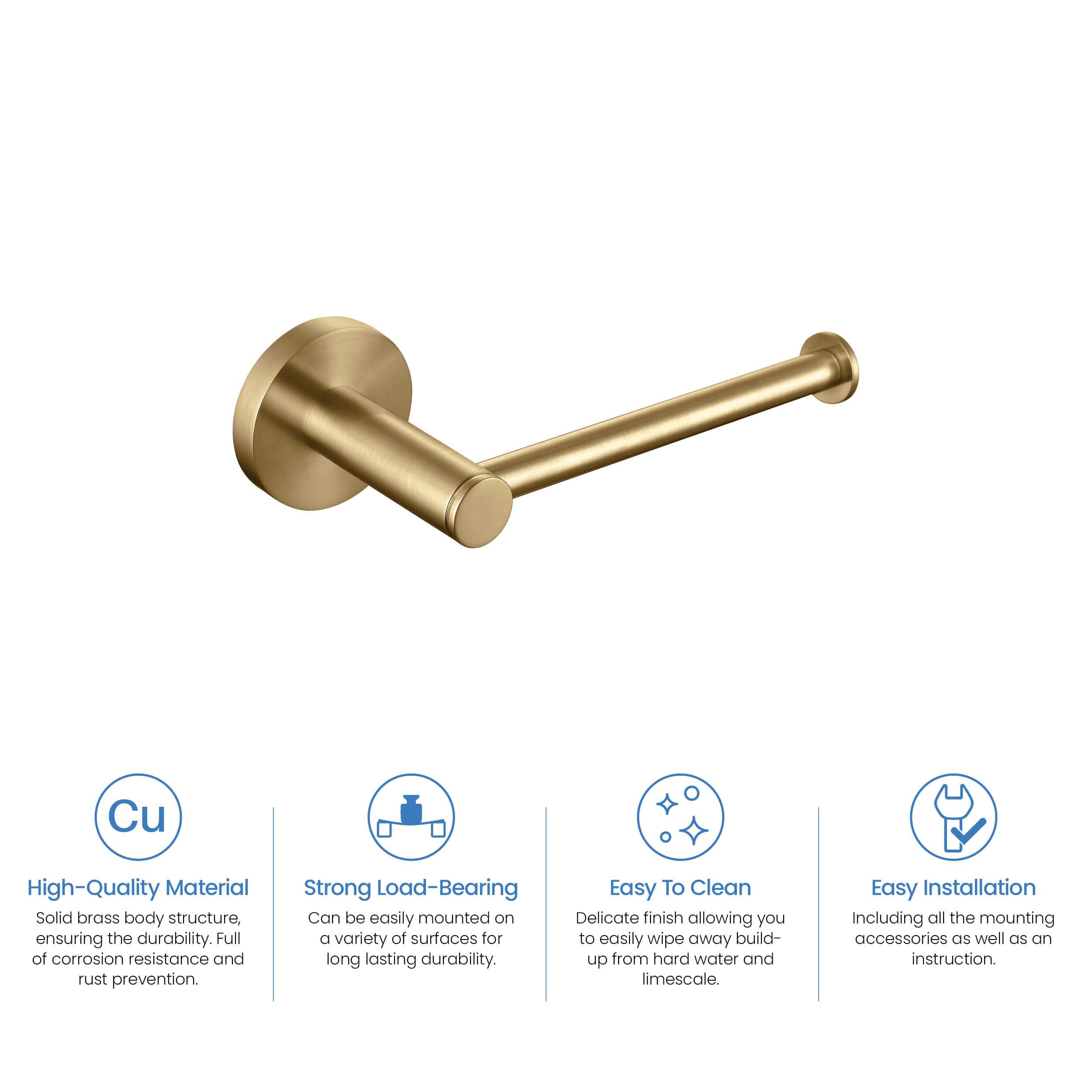 Halo Bathroom Toilet Paper Holder - CBA-1402