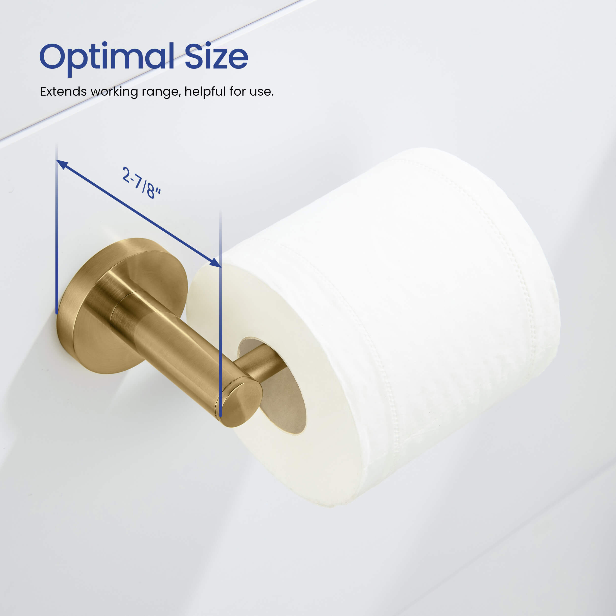 Halo Bathroom Toilet Paper Holder - CBA-1402