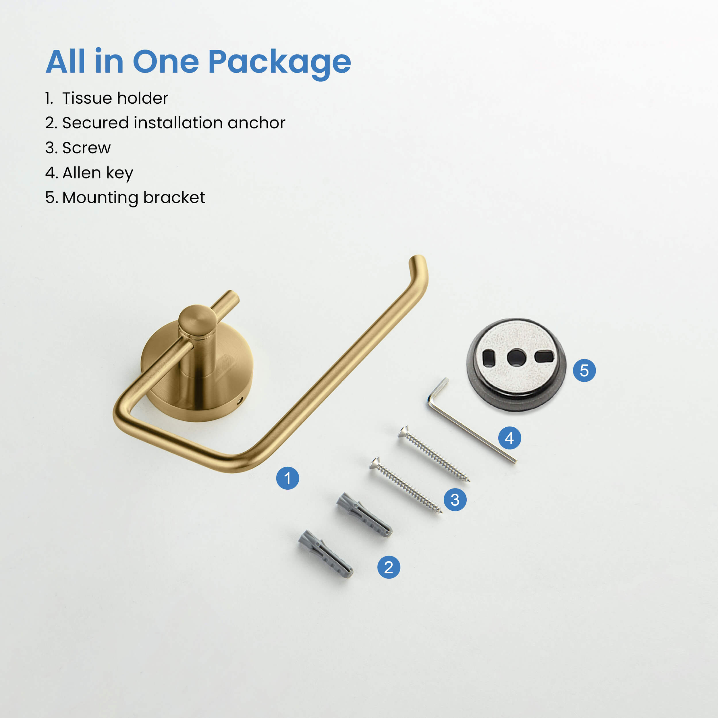 Halo Toilet Paper Holder - CBA-1405