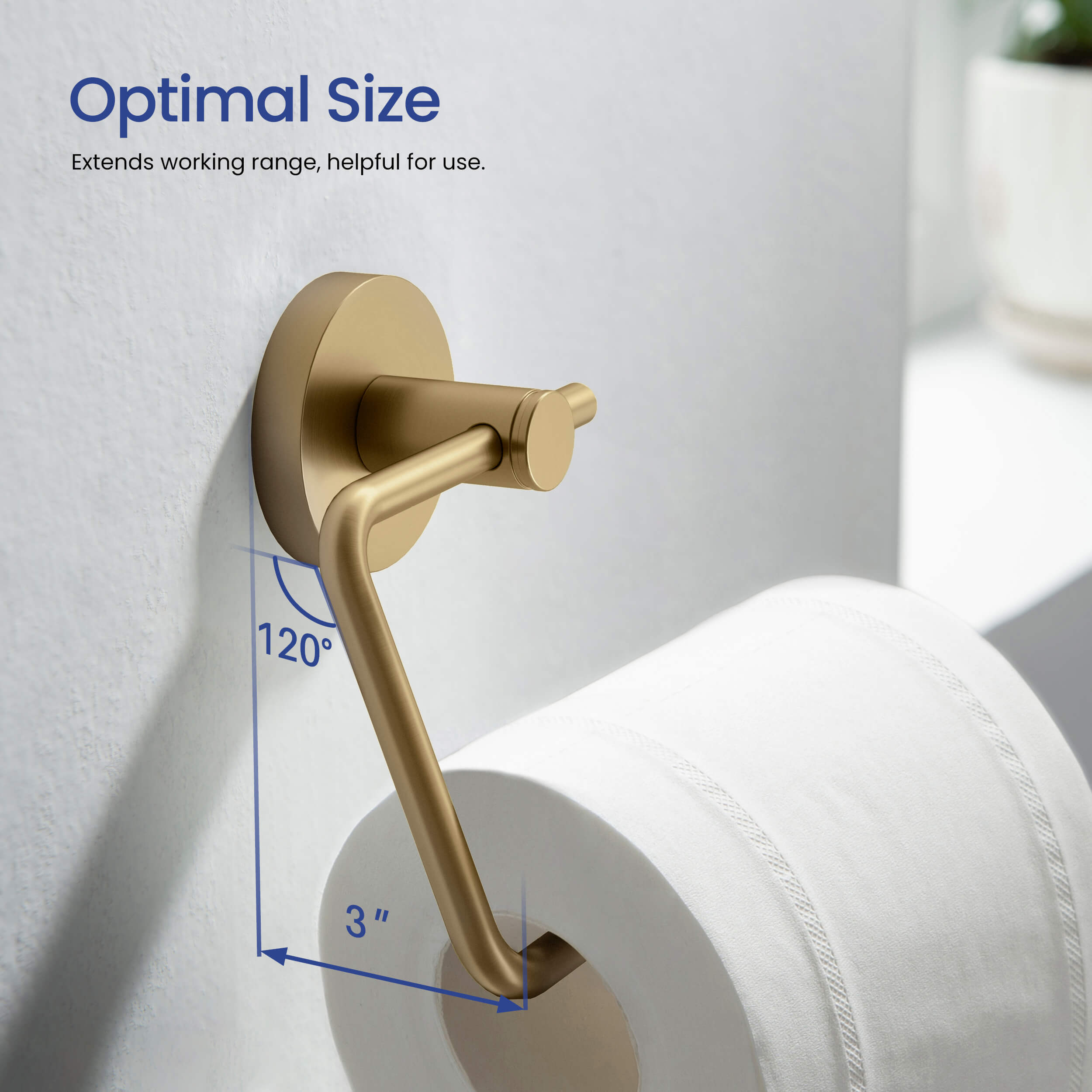 Halo Toilet Paper Holder - CBA-1405