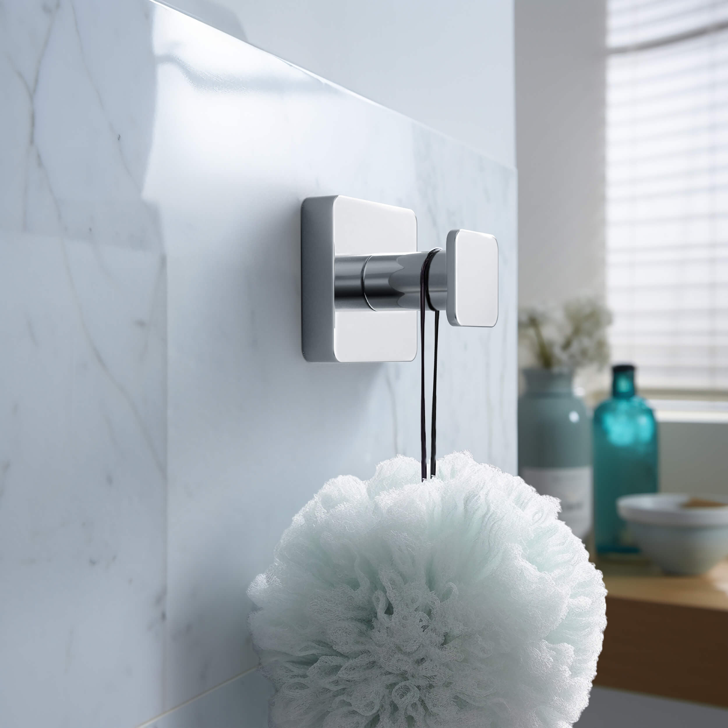 Fusion Bathroom Towel & Robe Hook - CBA-1601