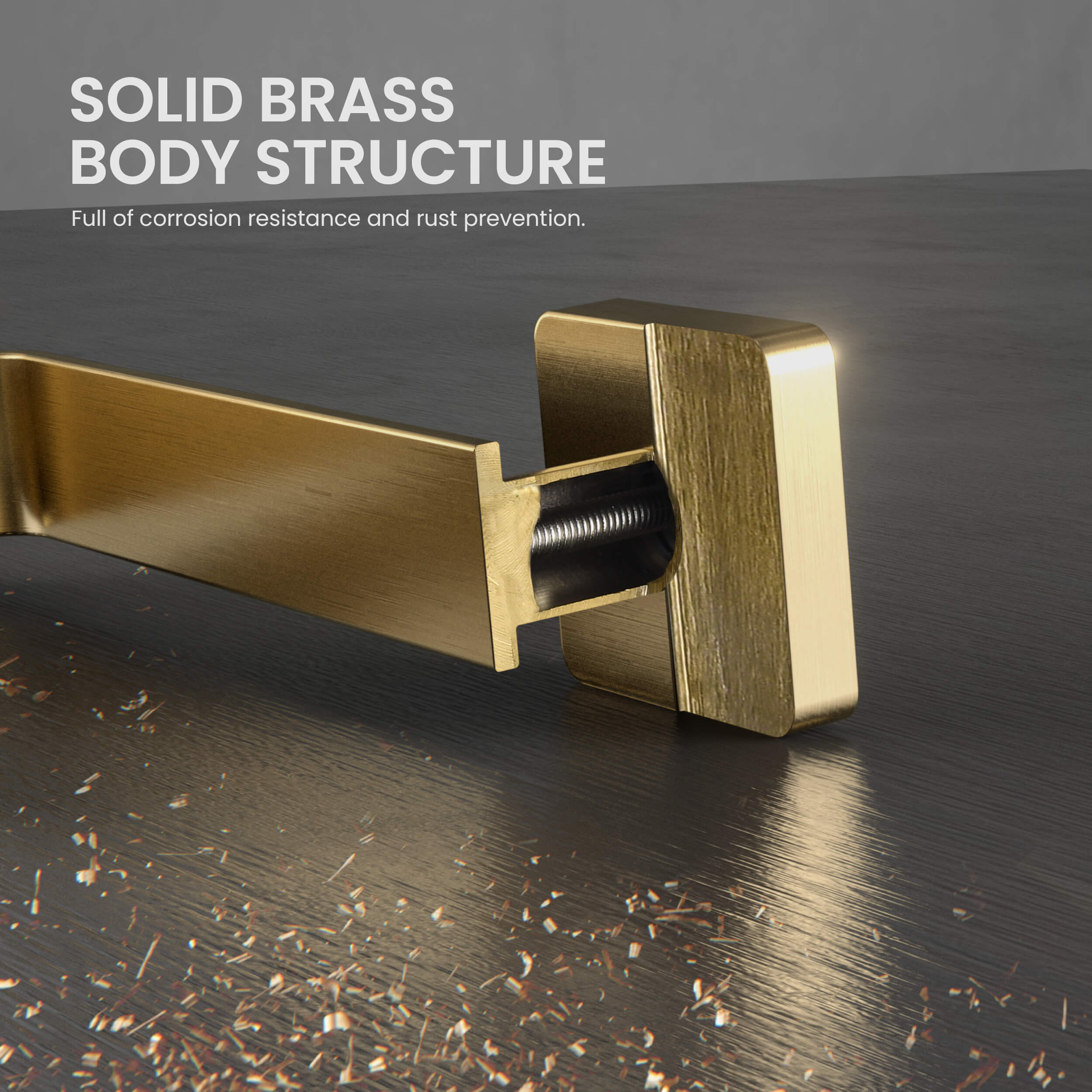 Fusion 10 inch Bathroom Towel Bar - CBA-1603