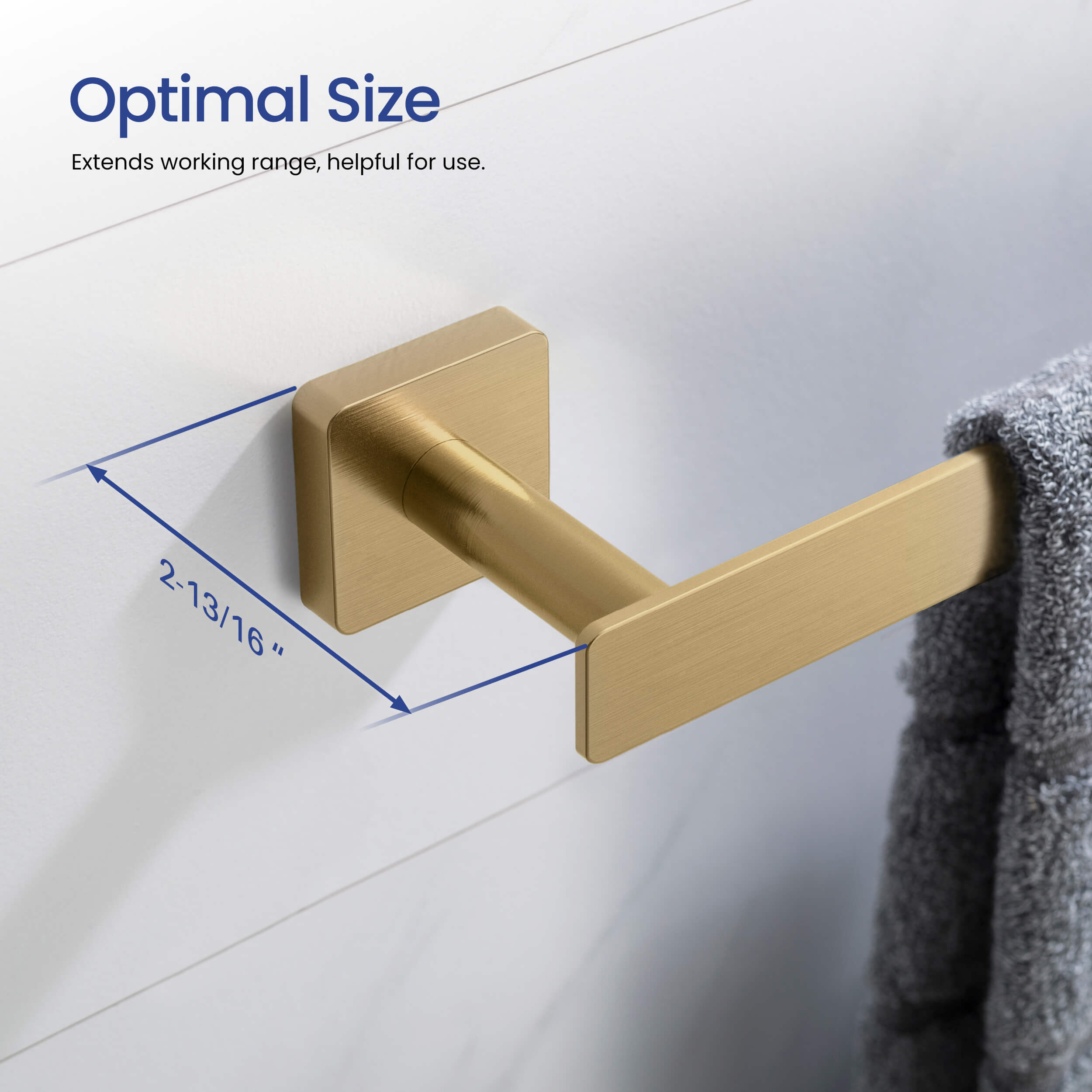 Fusion 24 inch Bathroom Towel Bar - CBA-1604