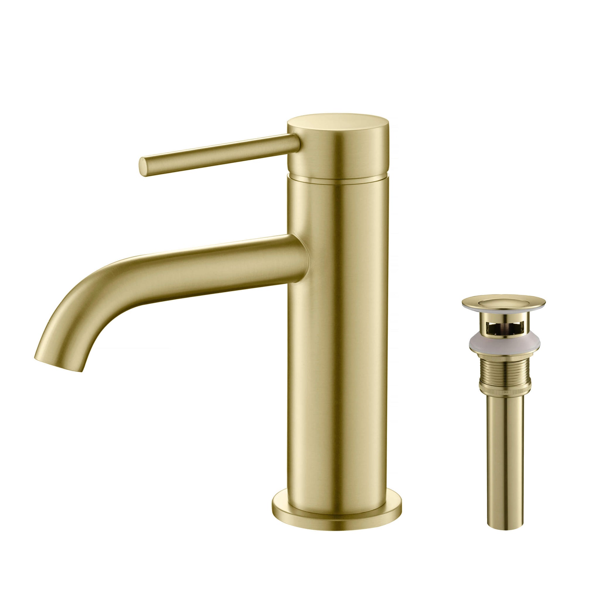 Halo Single Handle Bathroom Vanity Sink Faucet with Pop Up Drain - CBF