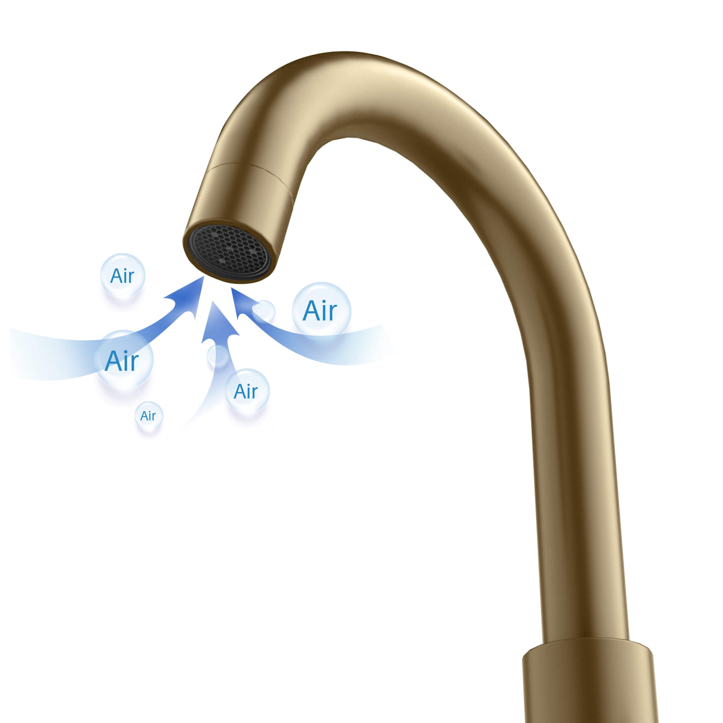 Halo 8" Widespread Bathroom Sink Faucet with Drain Assembly - CBF-1016