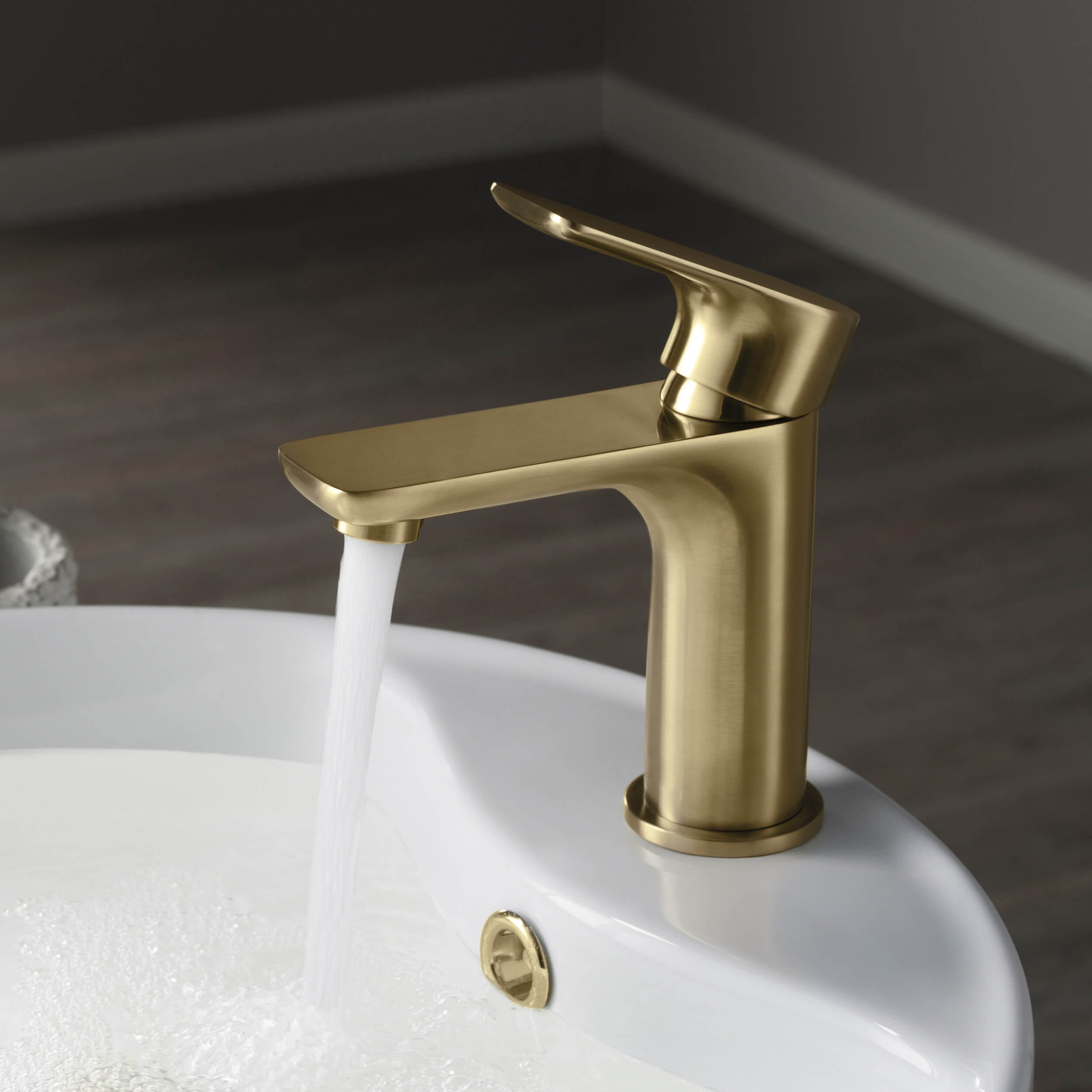 Austin Single Handle Bathroom Vanity Sink Faucet with Pop Up Drain - CBF-1019