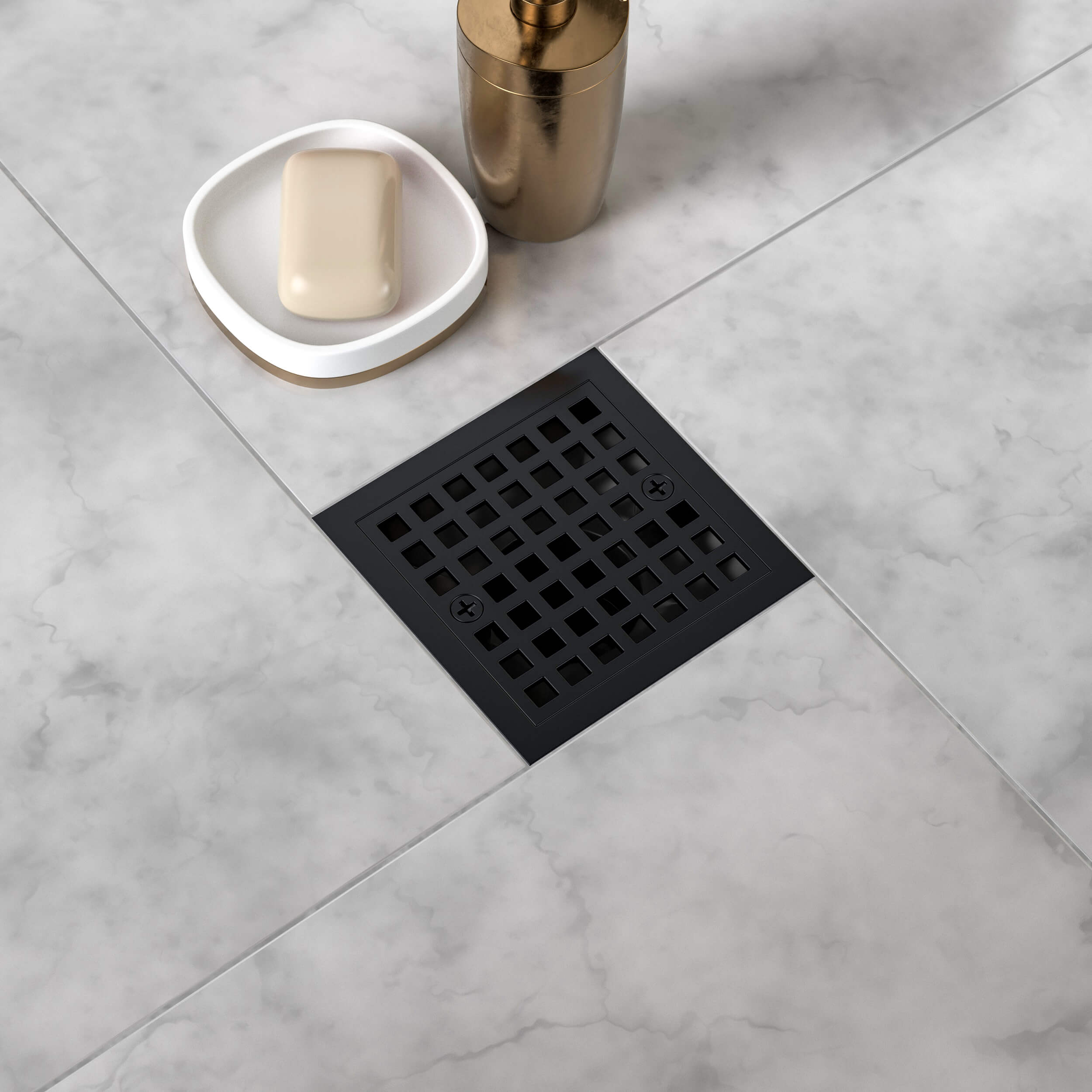 Casa 4" Tile-In Shower Drain - CFD-0401