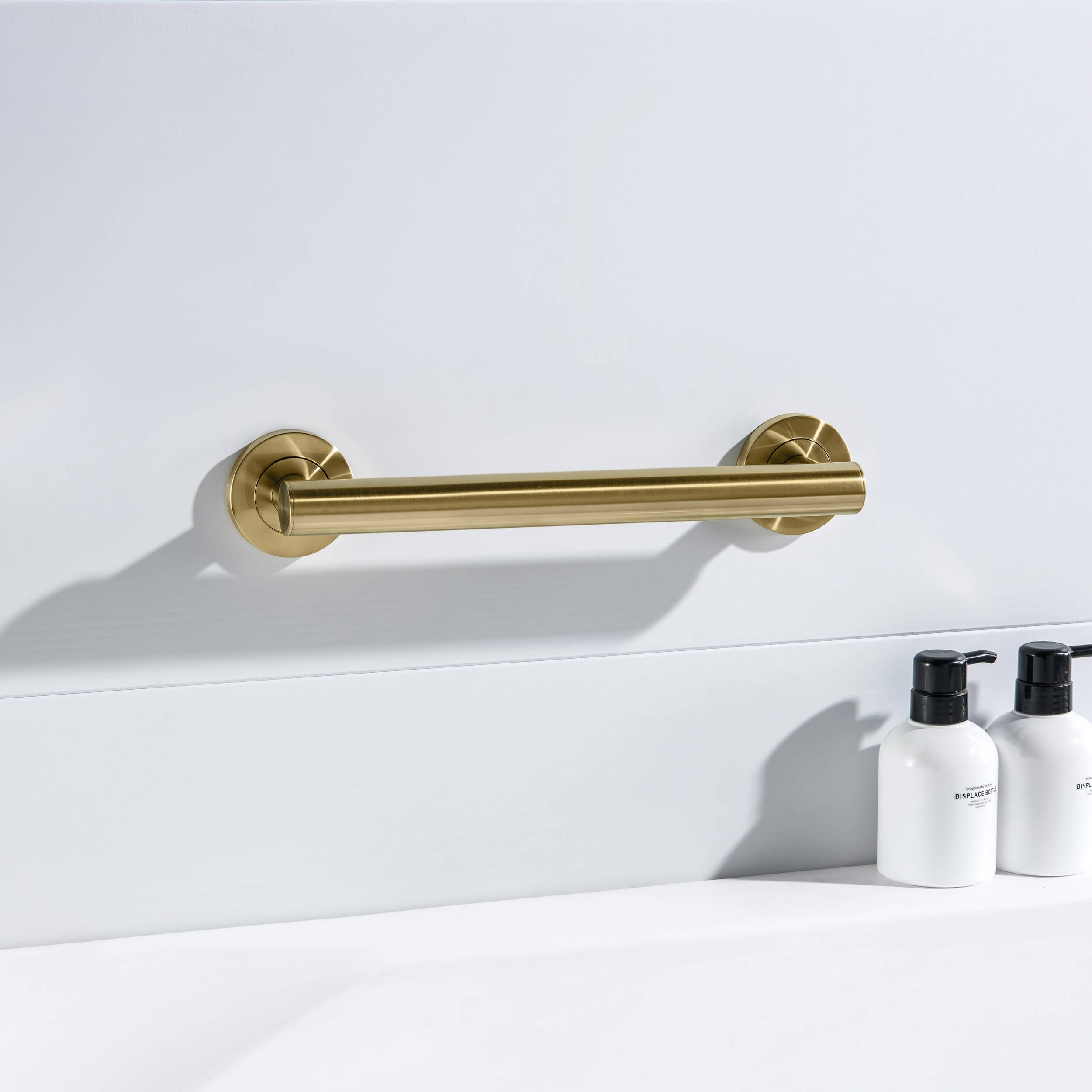 12" Stainless Steel Bathroom Safety Grab Bar - CGB-1112