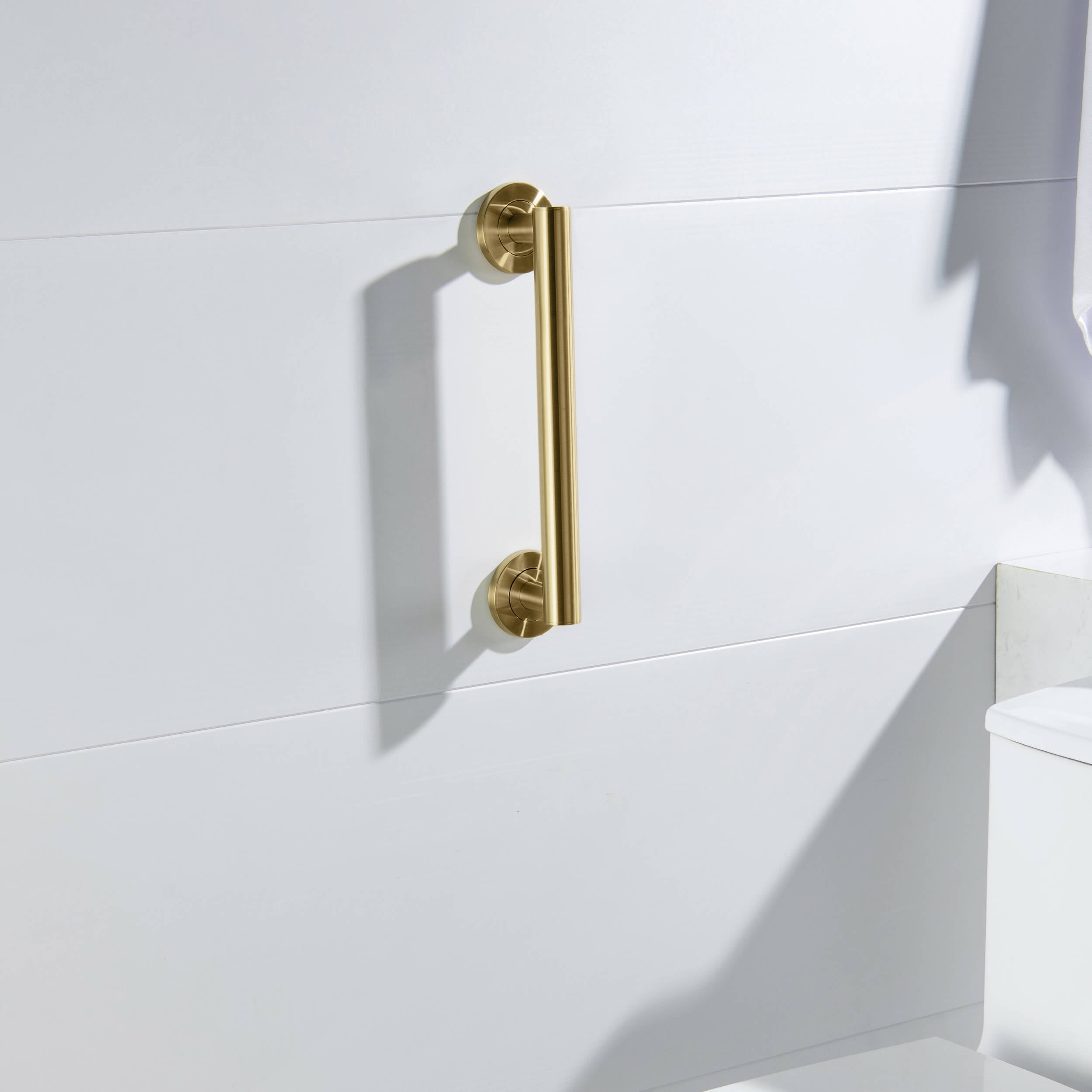 12" Stainless Steel Bathroom Safety Grab Bar - CGB-1112