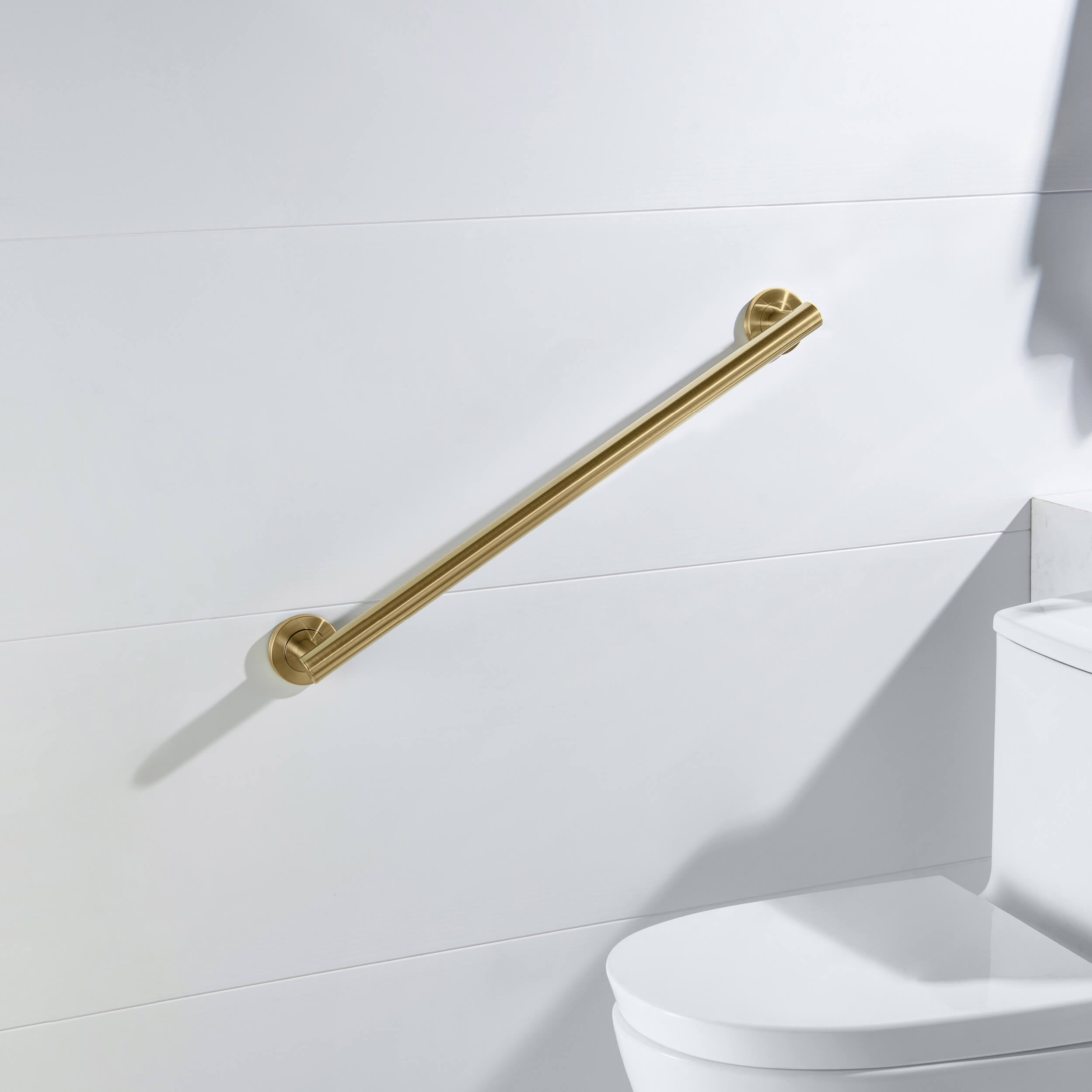24" Stainless Steel Bathroom Safety Grab Bar - CGB-1124