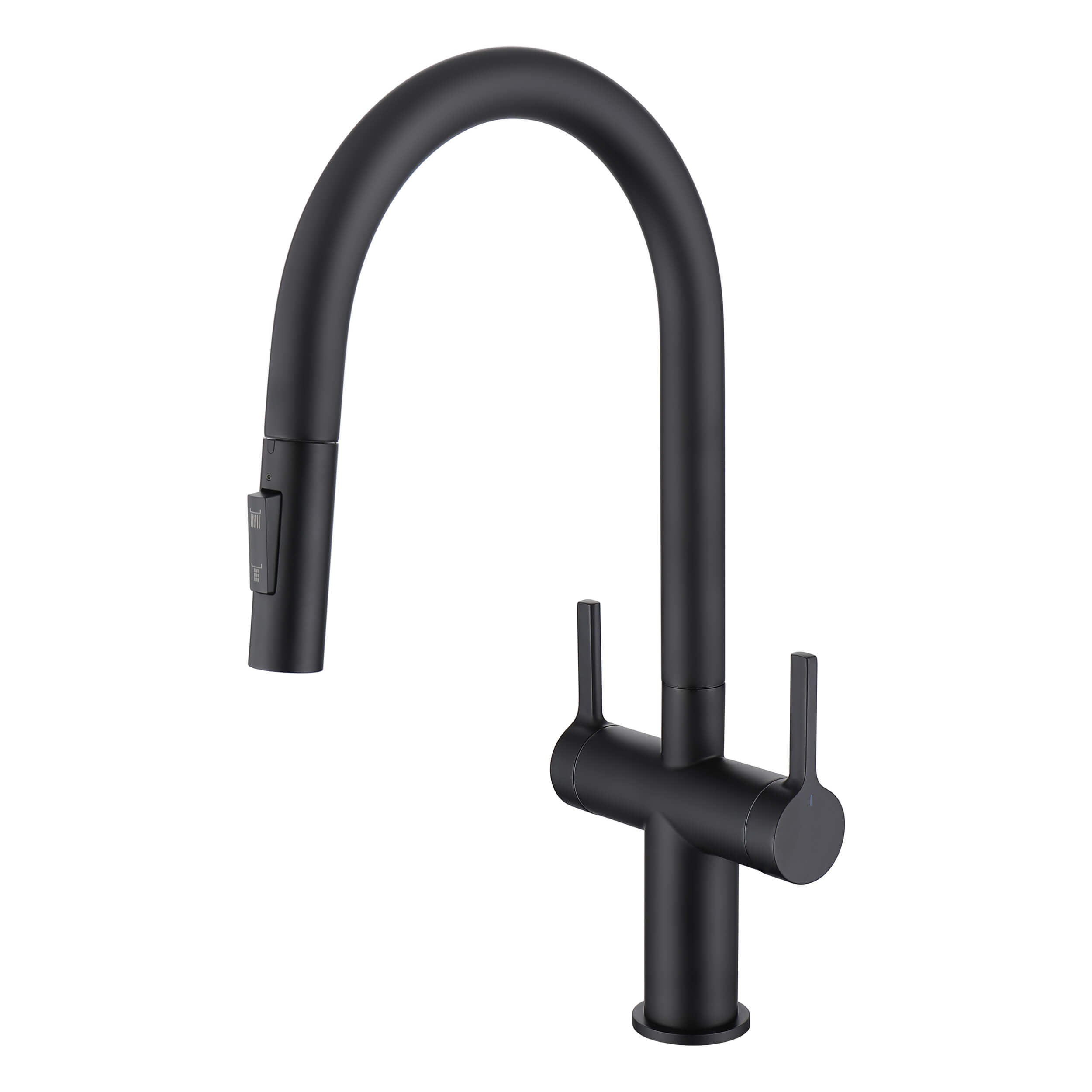 Neo Single Hole Two Handle Pull Down Kitchen Faucet - CKF-2020