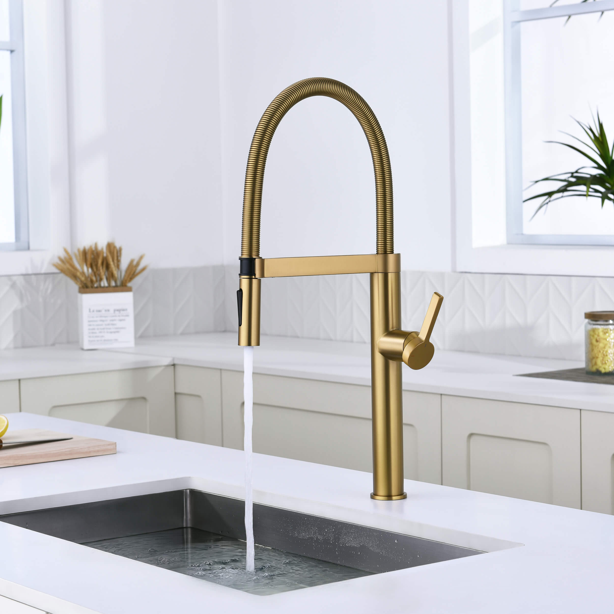 Neo Pro-style Single Handle Kitchen Faucet - CKF-2021