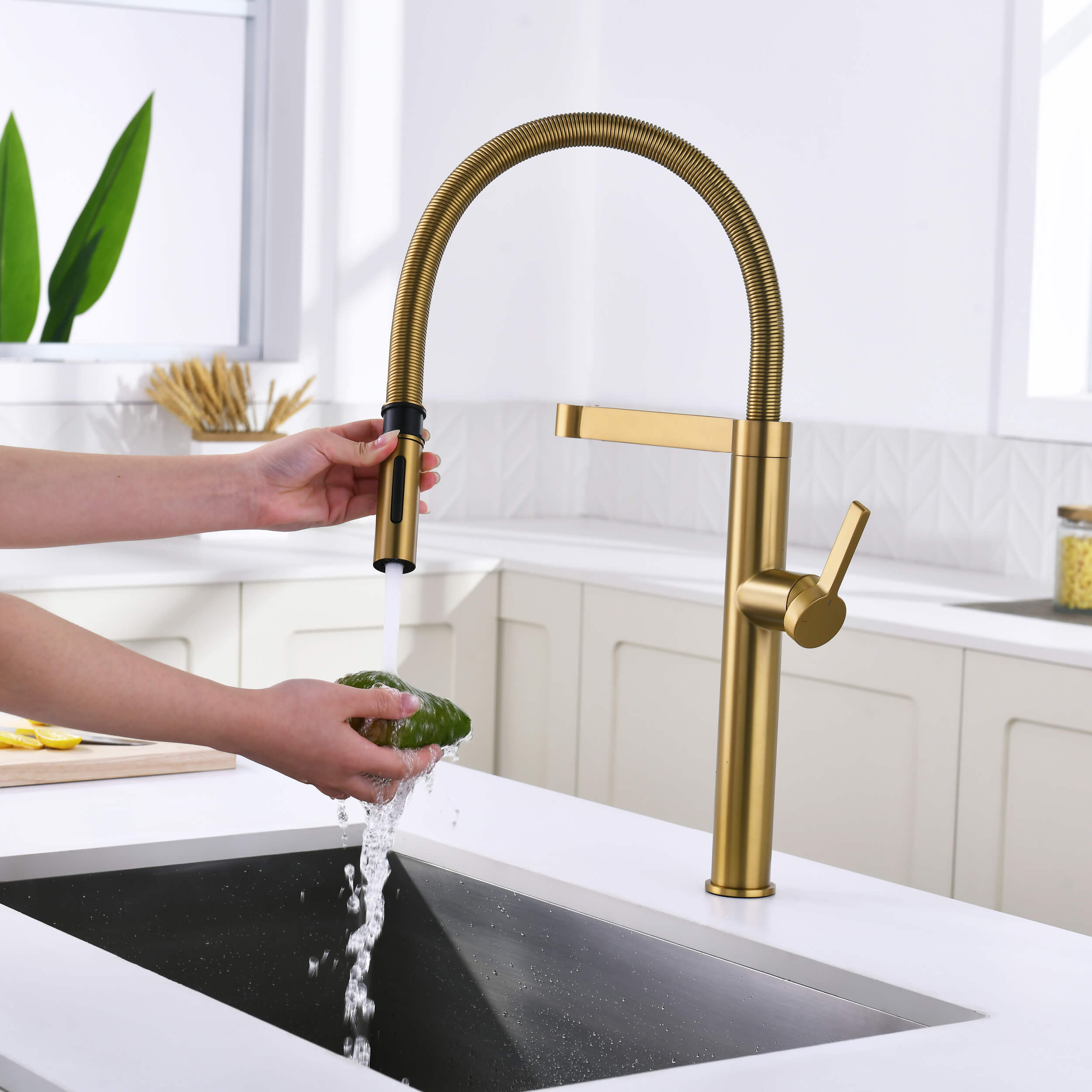 Neo Pro-style Single Handle Kitchen Faucet - CKF-2021