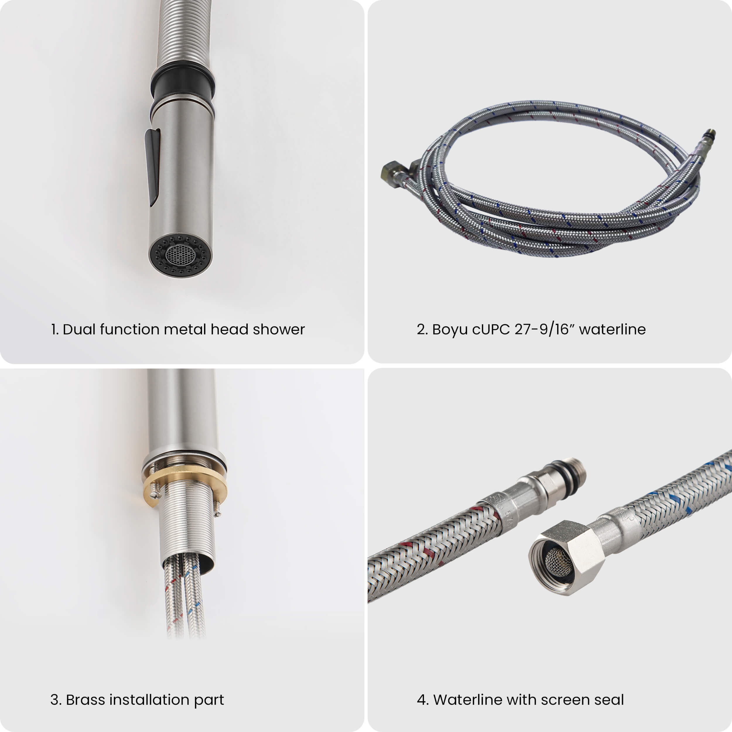 Neo Pro-style Single Handle Kitchen Faucet - CKF-2021