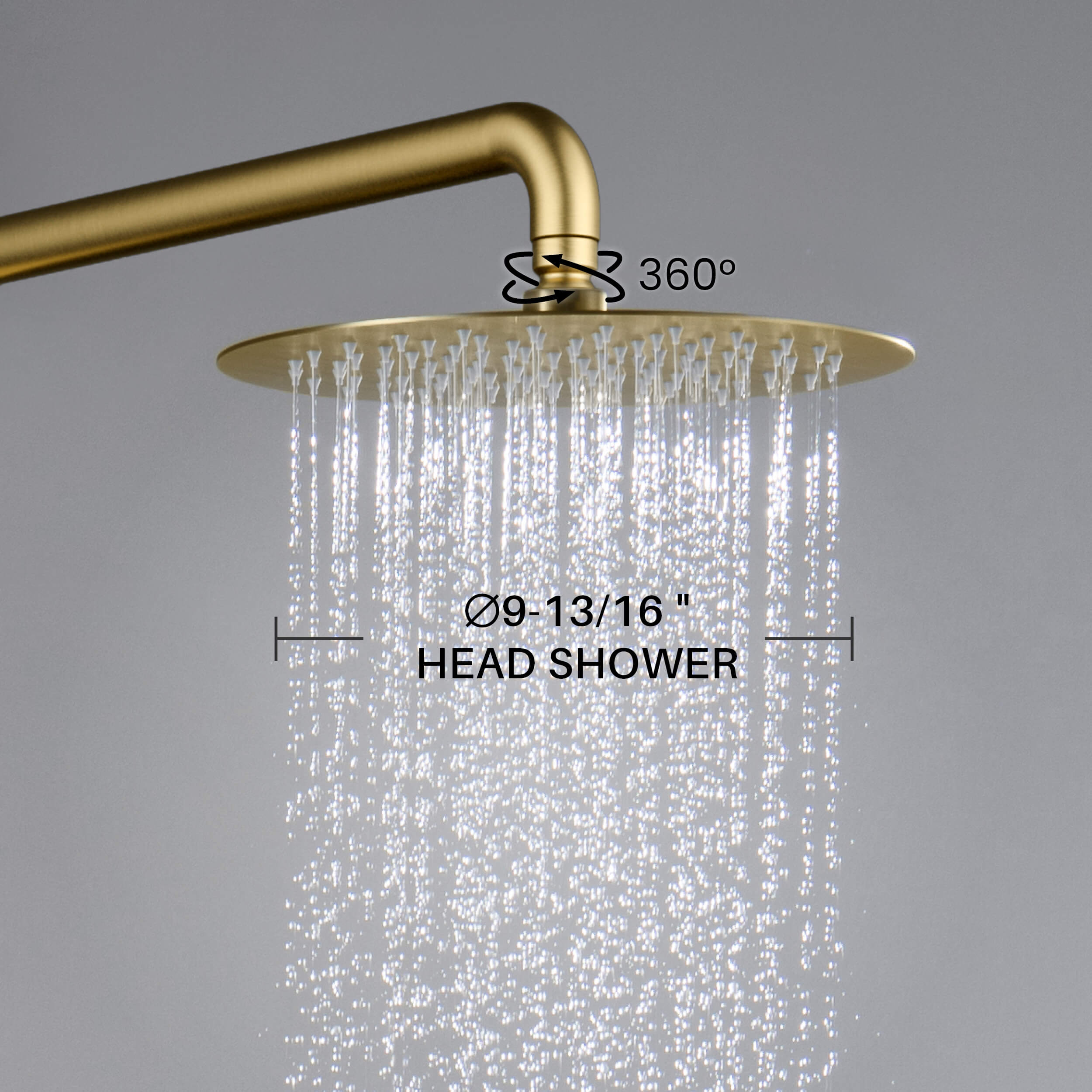 Halo Pressure Balanced 2-Function Wall Mount Shower Column with Rough In Valve - CSC-4103