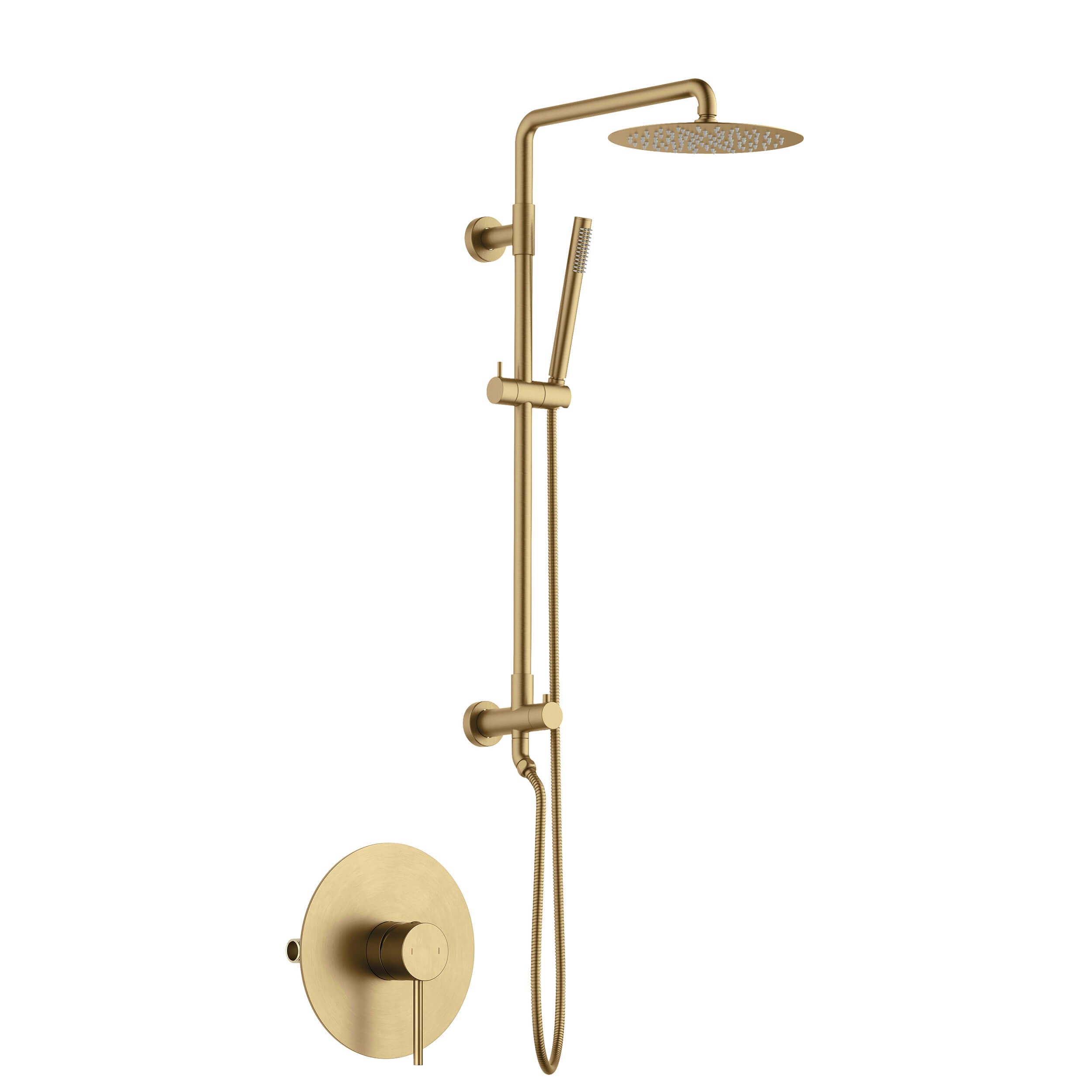 Halo Pressure Balanced 2-Function Wall Mount Shower Column with Rough In Valve - CSC-4103