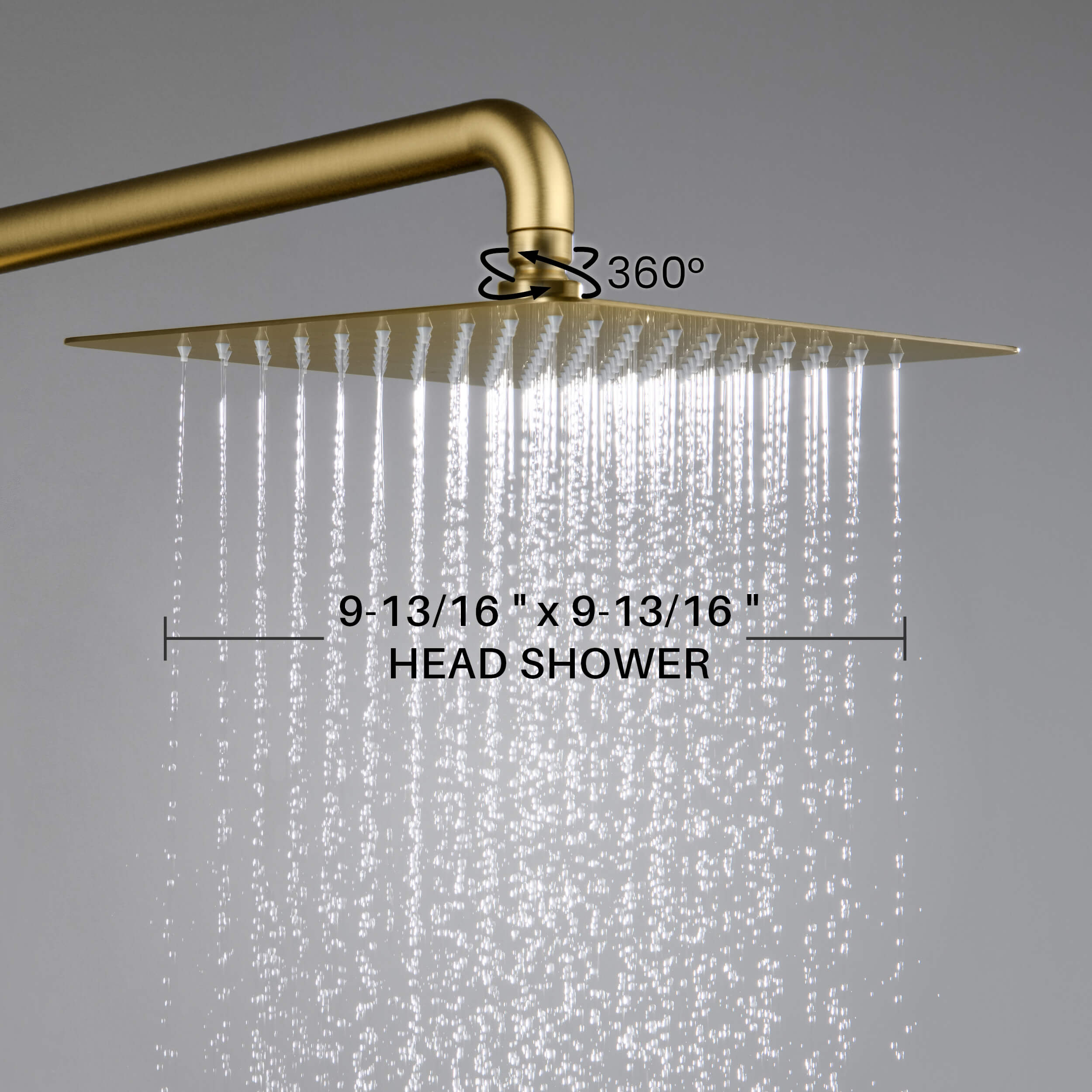 Quadra Pressure Balanced 2-Function Wall Mount Shower Column with Rough In Valve - CSC-4104