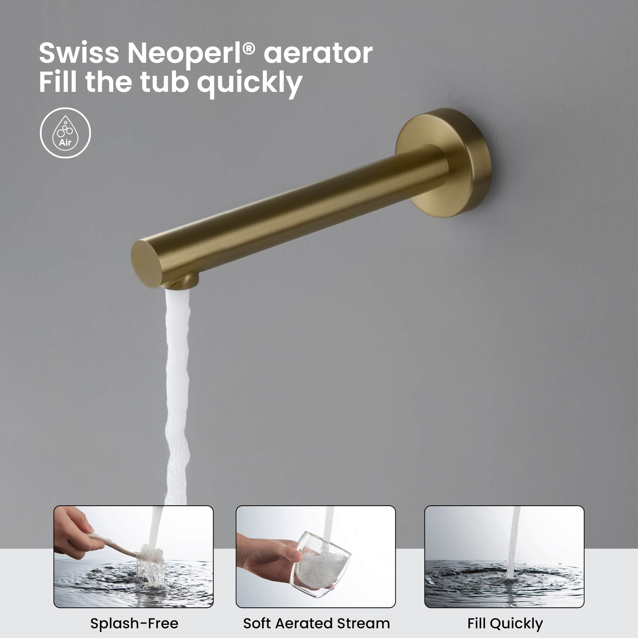 Halo Pressure Balanced 3-Function Wall Mount Shower System with Rough-In Valve - CSF-4004