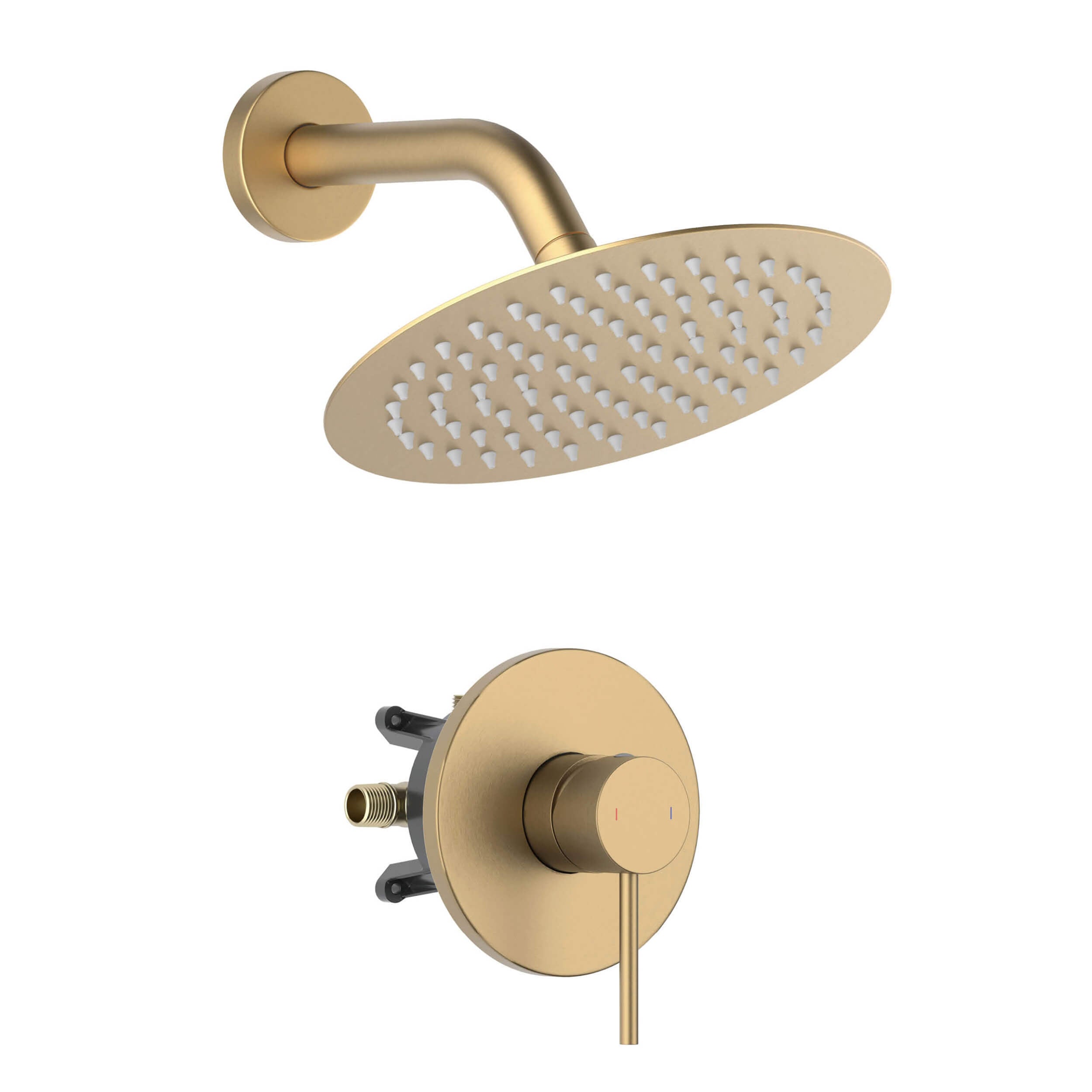 Halo Single Function Pressure Balanced Complete Shower Faucet Set - CSF-4015
