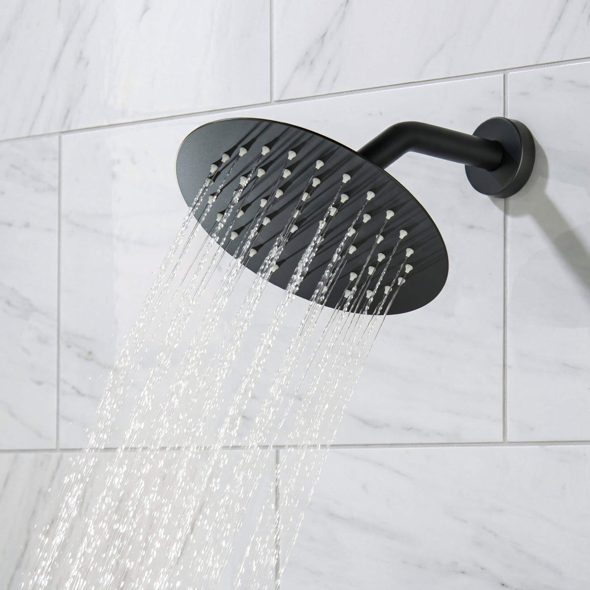Halo Single Function Pressure Balanced Complete Shower Faucet Set with Tub Spout - CSF-4016