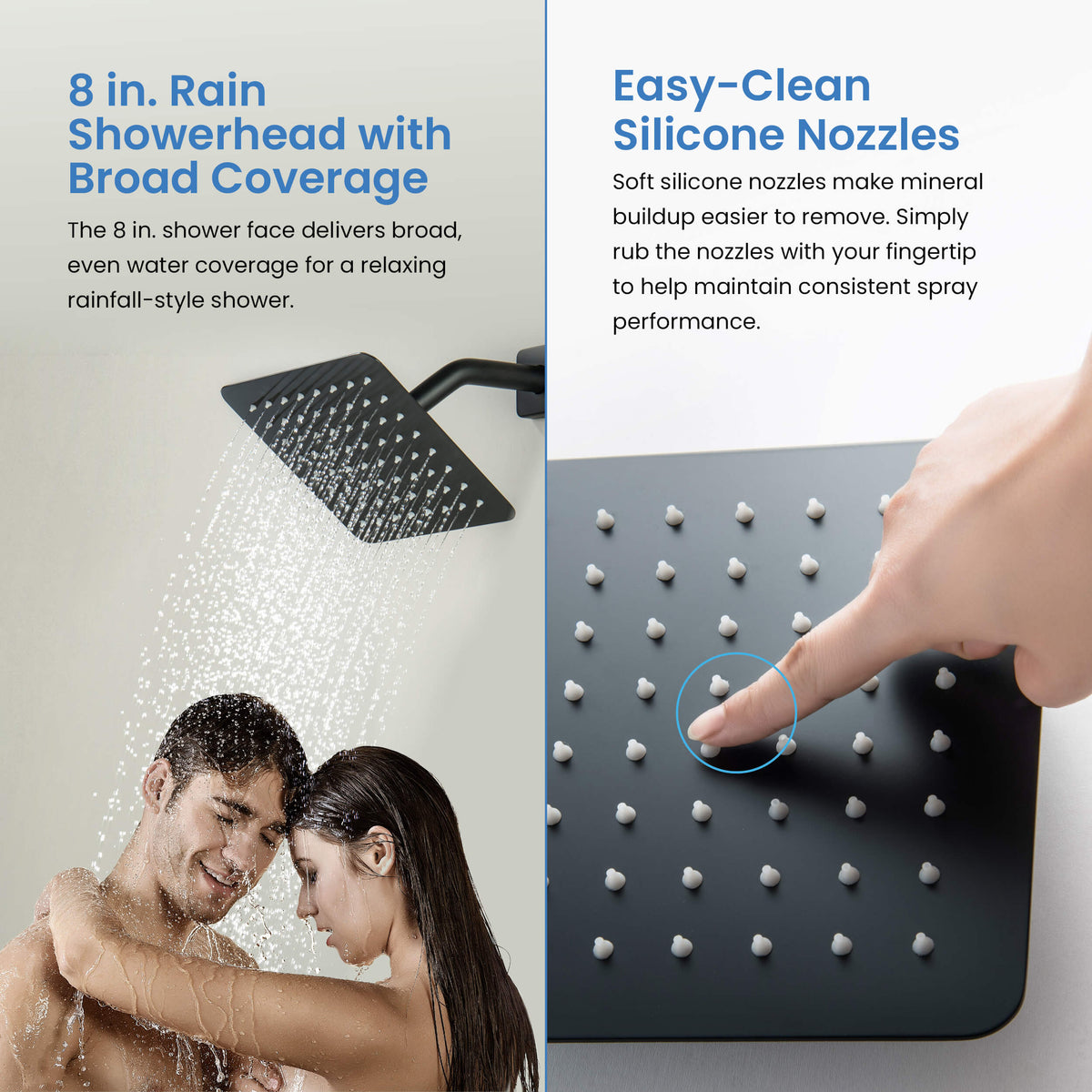 Quadra Single Function Pressure Balanced Complete Shower Faucet Set - CSF-4017