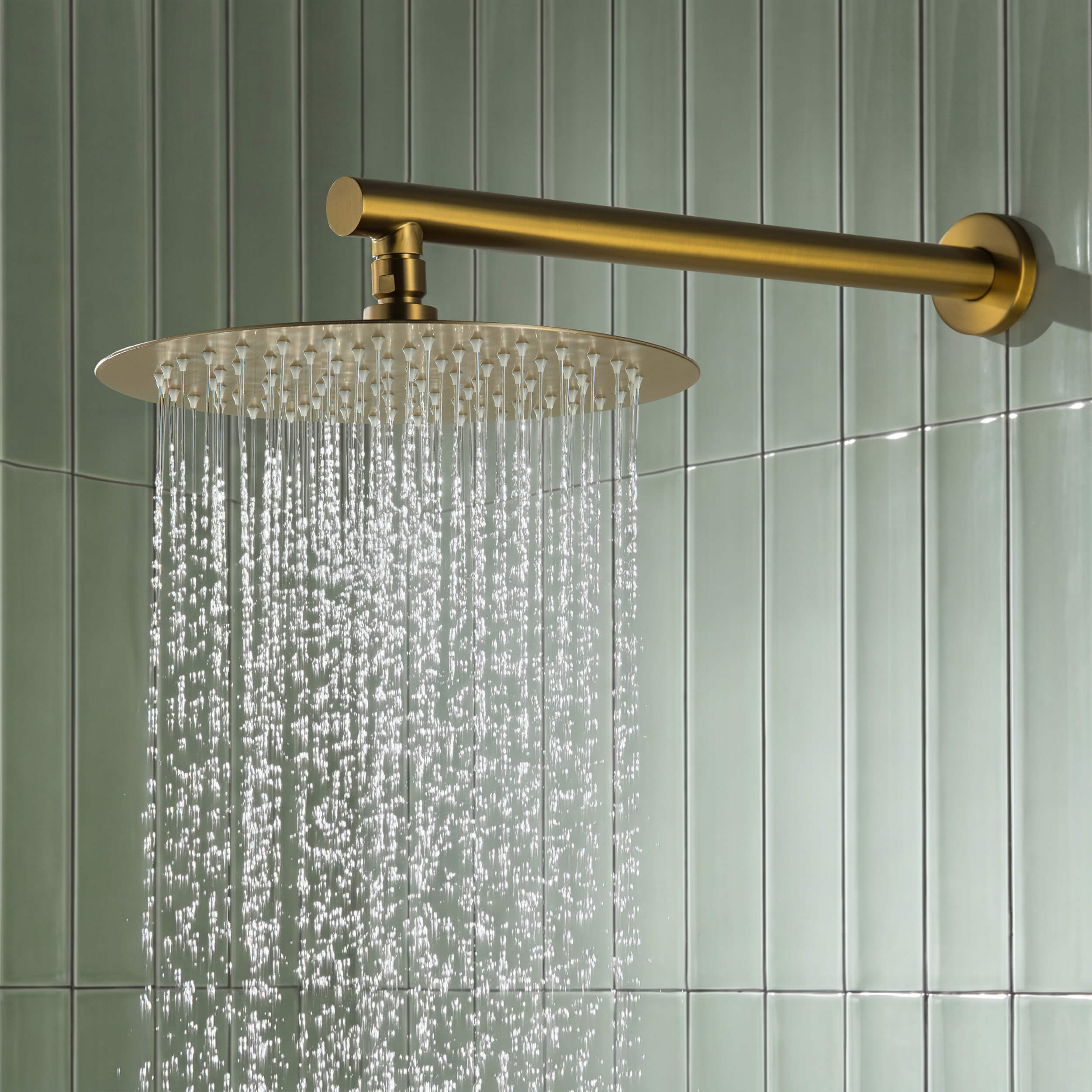 Halo 2-Function Pressure Balanced Complete Shower Faucet Set with Slide Bar - CSF-4019