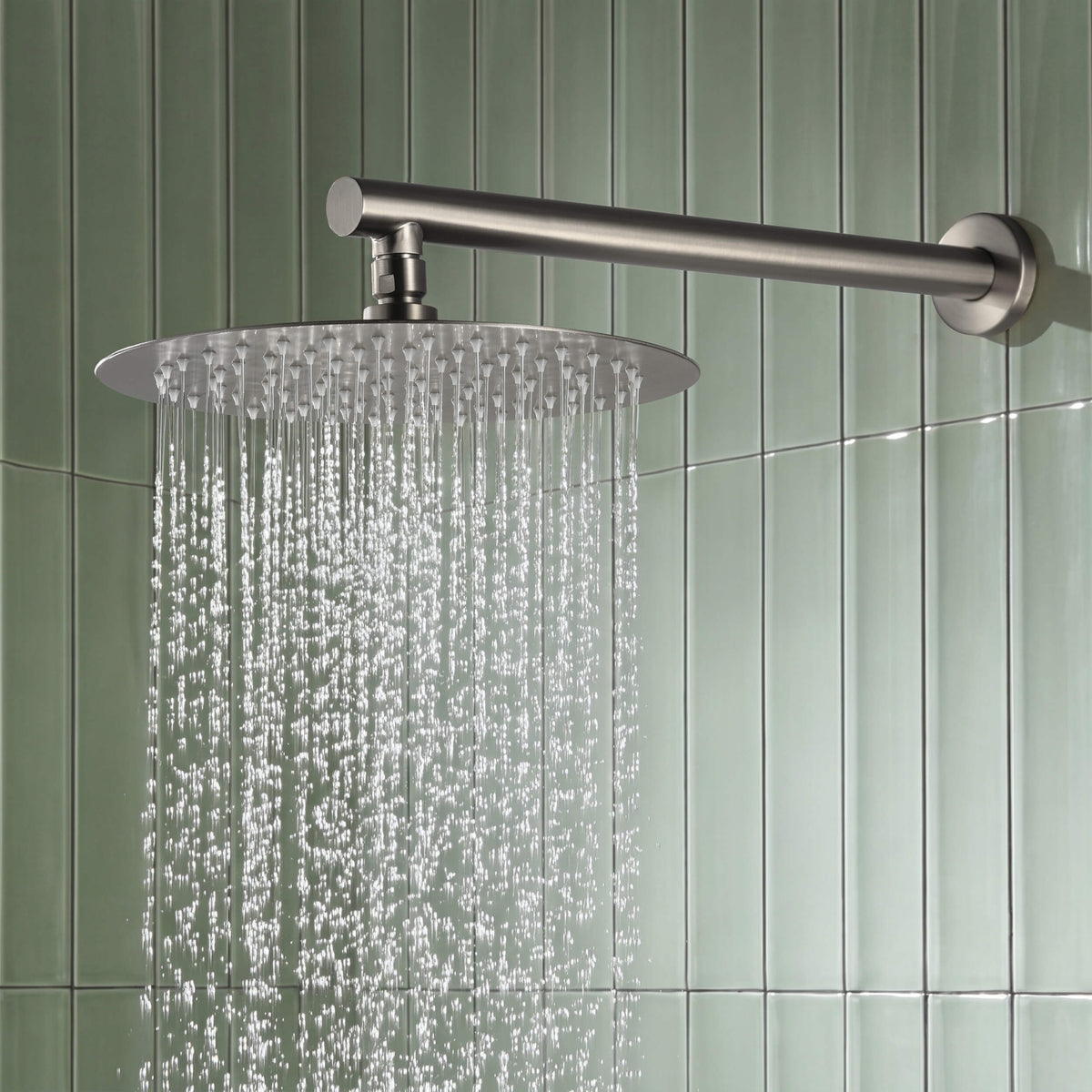 Halo 2-Function Pressure Balanced Complete Shower Faucet Set with Slide Bar - CSF-4019