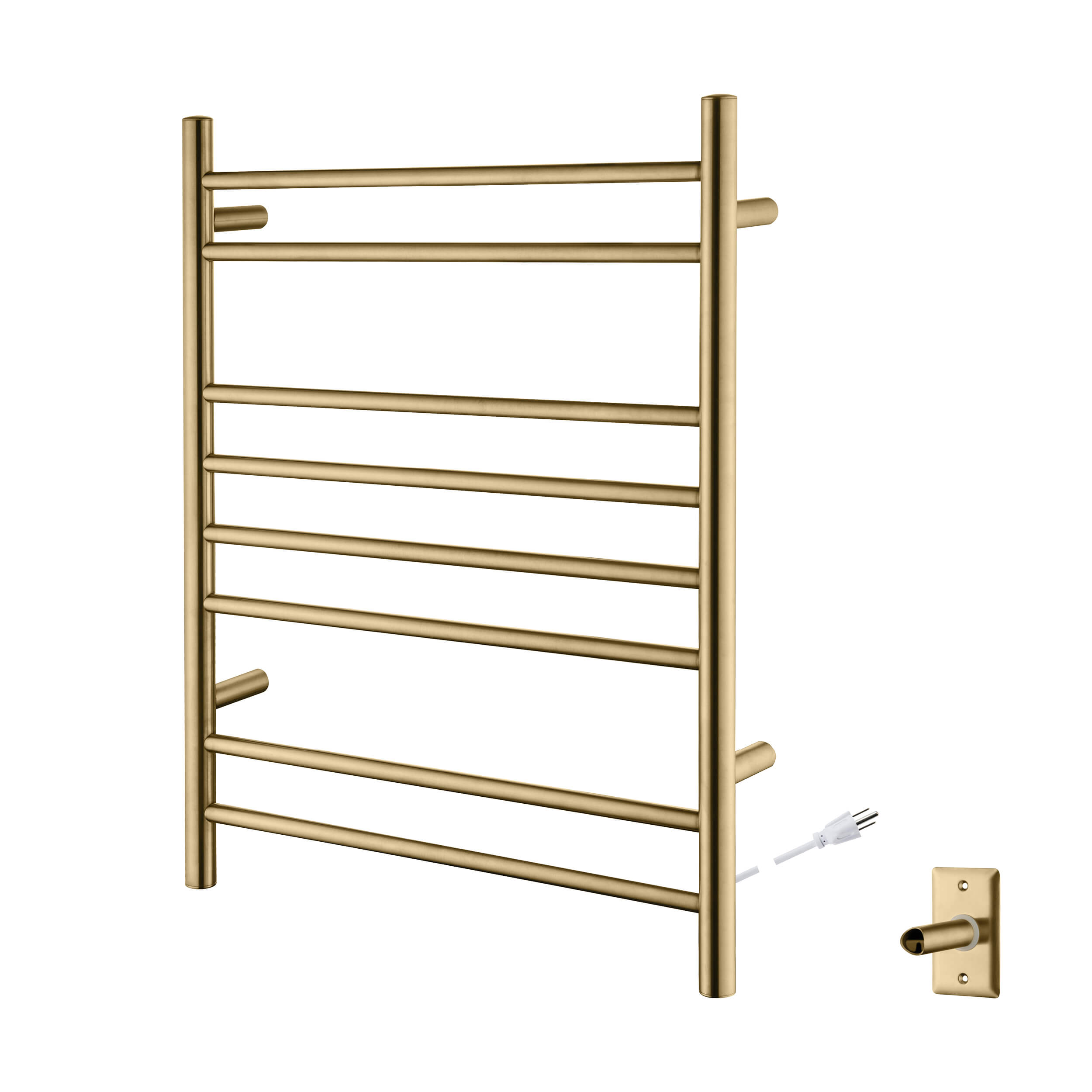 24"W x 30-1/4"H ETL Certified Hardwired/Plug-in Wall Mounted Stainless Steel Towel Warmer