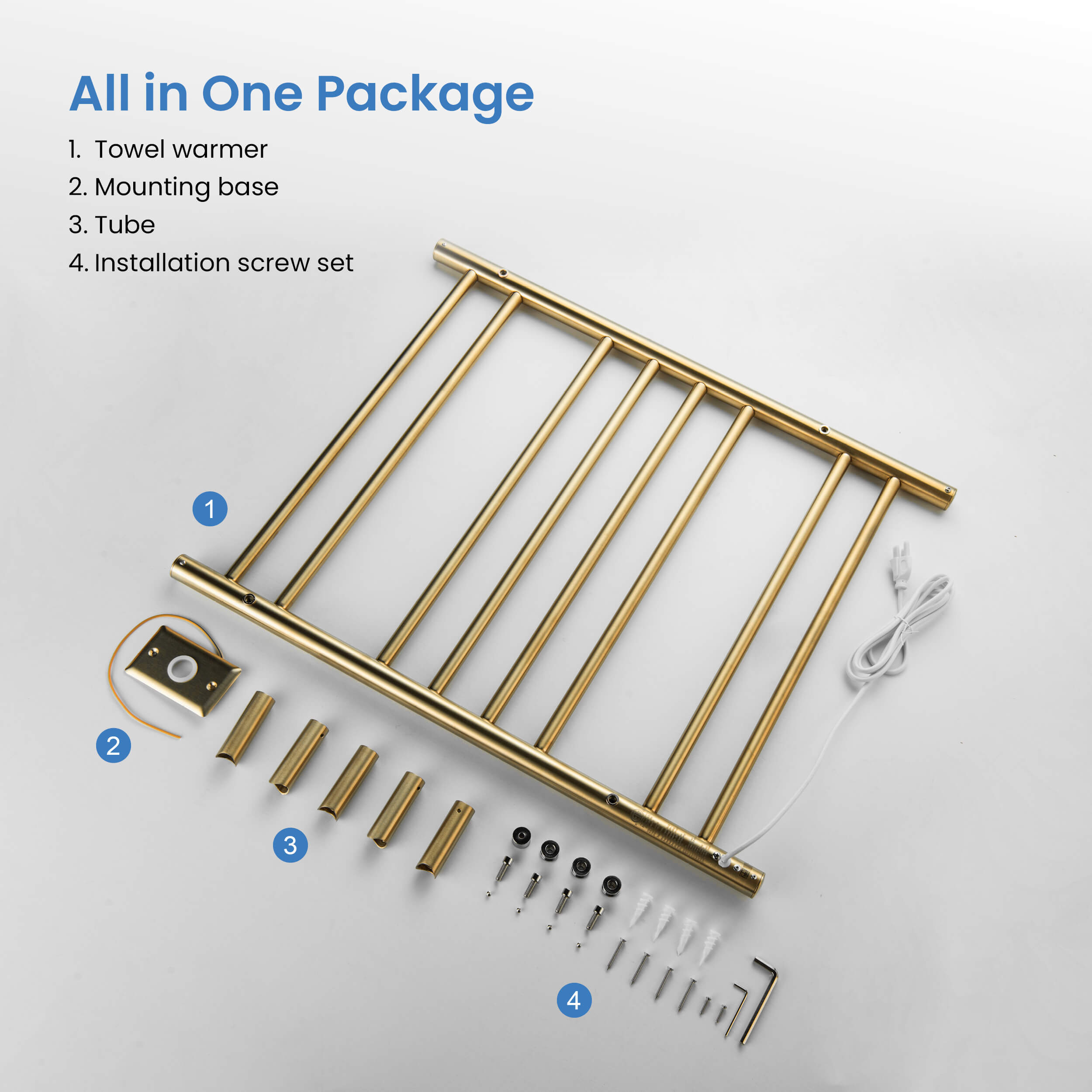 24"W x 30-1/4"H ETL Certified Hardwired/Plug-in Wall Mounted Stainless Steel Towel Warmer