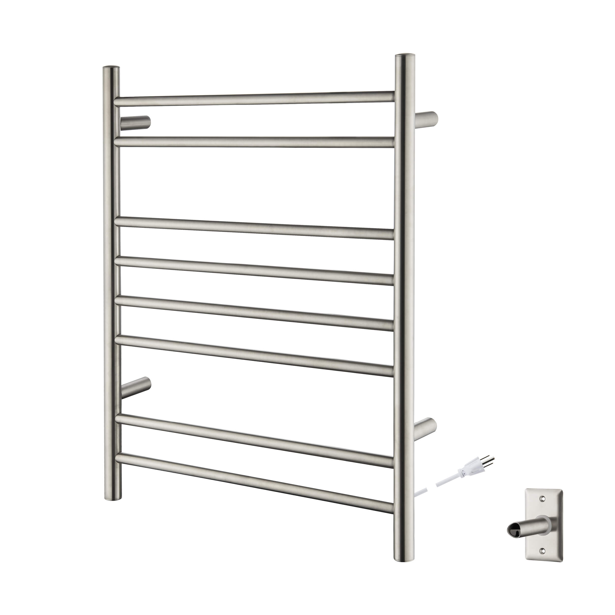 24"W x 30-1/4"H ETL Certified Hardwired/Plug-in Wall Mounted Stainless Steel Towel Warmer