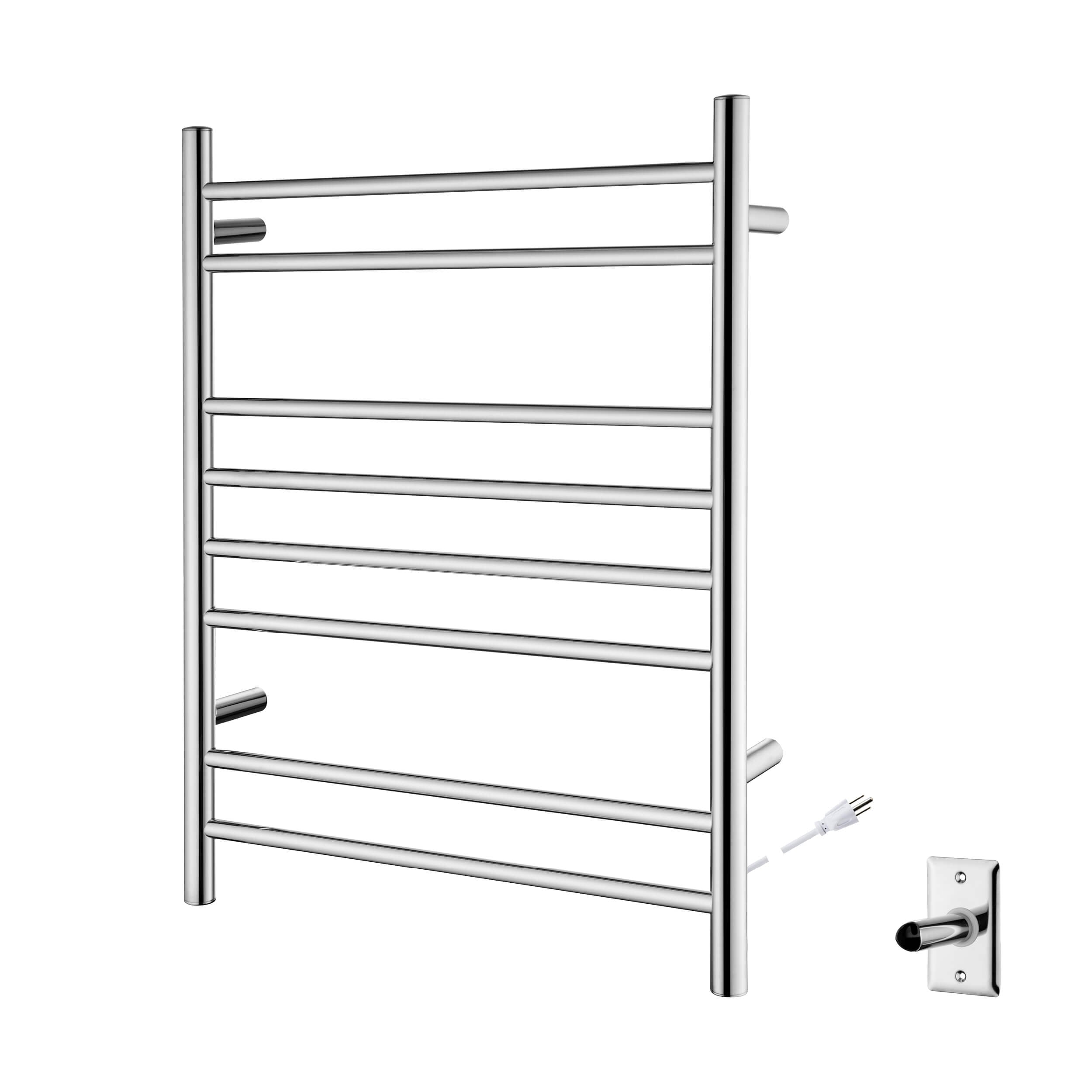 24"W x 30-1/4"H ETL Certified Hardwired/Plug-in Wall Mounted Stainless Steel Towel Warmer