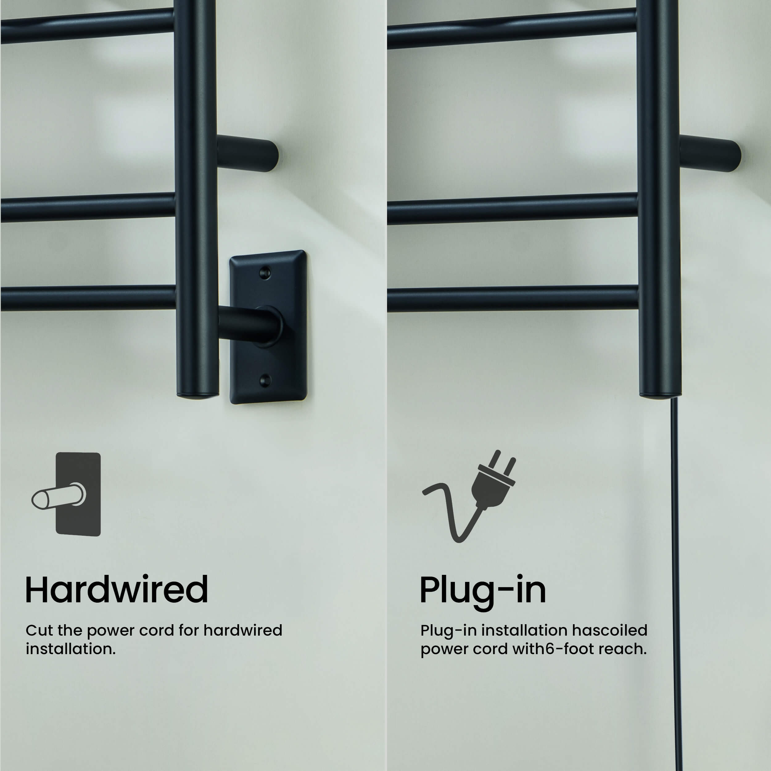 24"W x 30-1/4"H ETL Certified Hardwired/Plug-in Wall Mounted Stainless Steel Towel Warmer