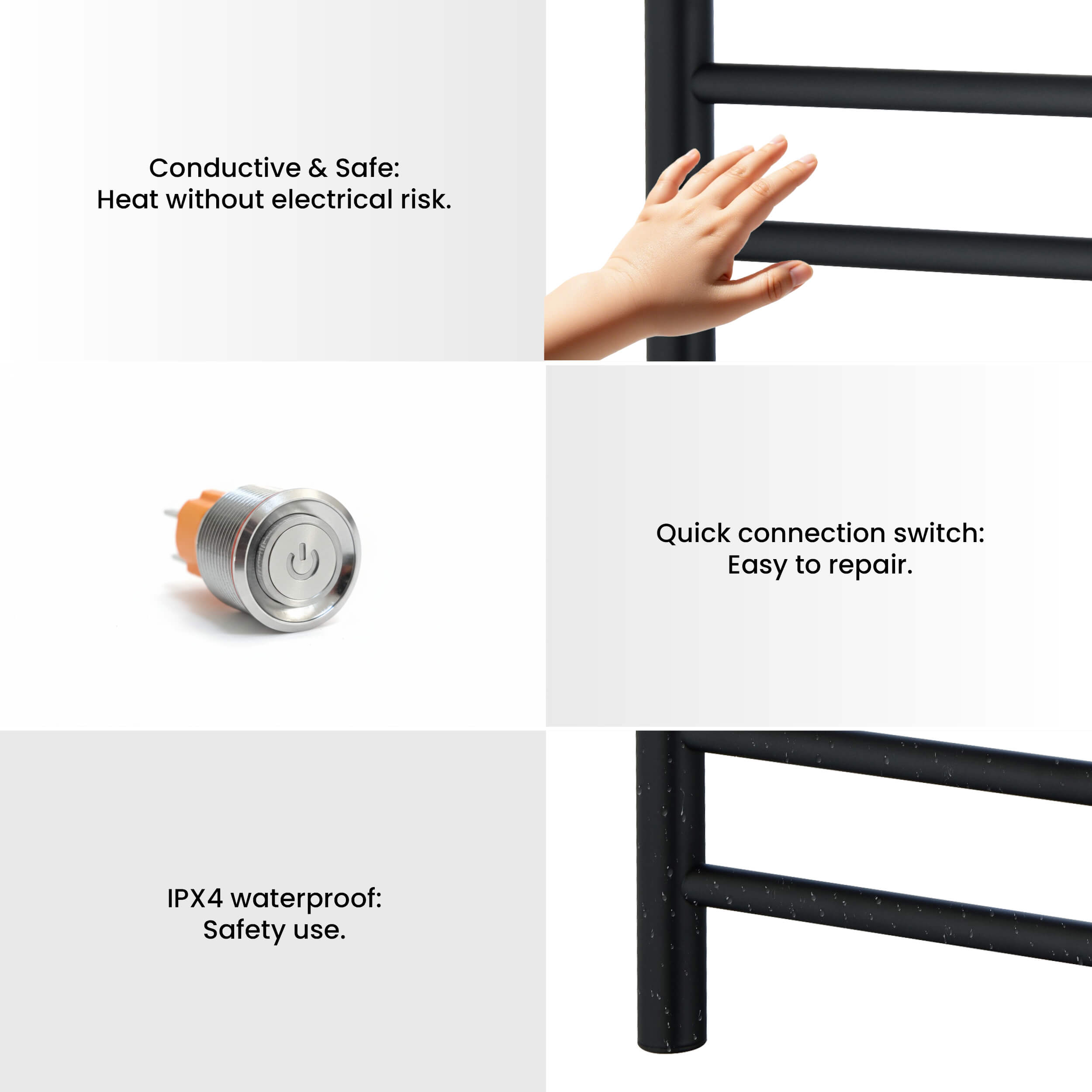 24"W x 30-1/4"H ETL Certified Hardwired/Plug-in Wall Mounted Stainless Steel Towel Warmer