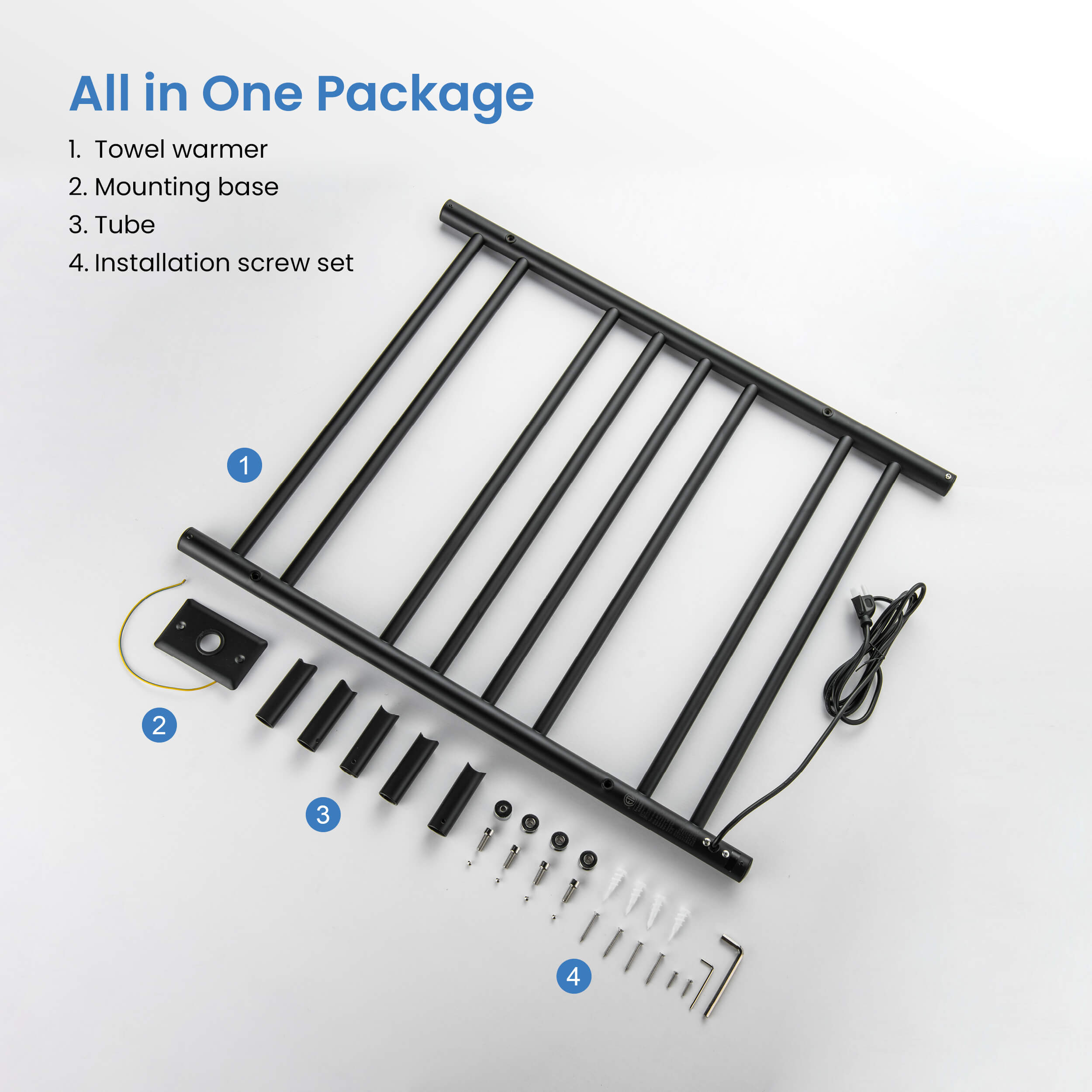 24"W x 30-1/4"H ETL Certified Hardwired/Plug-in Wall Mounted Stainless Steel Towel Warmer