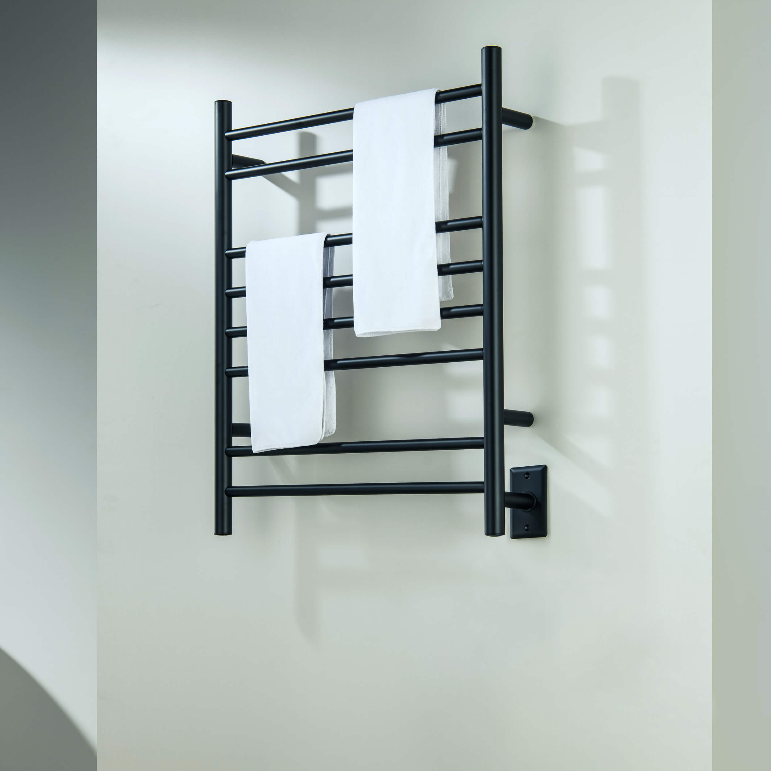 24"W x 30-1/4"H ETL Certified Hardwired/Plug-in Wall Mounted Stainless Steel Towel Warmer