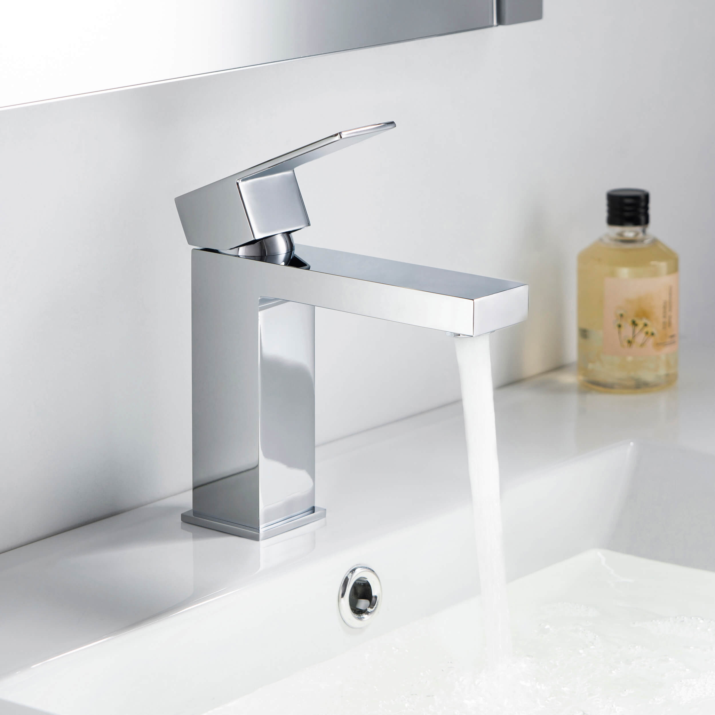 Value Collection - Single Handle Bathroom Vanity Sink Faucet with Pop Up Drain - F202