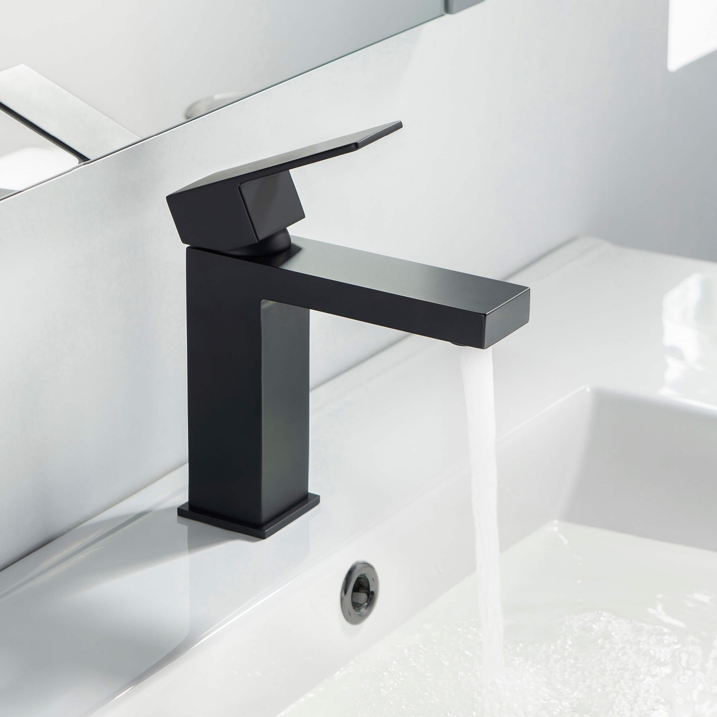 Value Collection - Single Handle Bathroom Vanity Sink Faucet with Pop Up Drain - F202