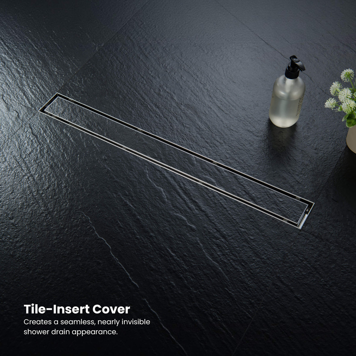 24 inch Tile-in Linear Shower Drain - CFD-2401