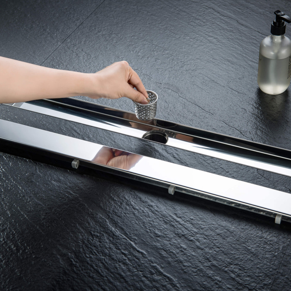 24 inch Tile-in Linear Shower Drain - CFD-2401