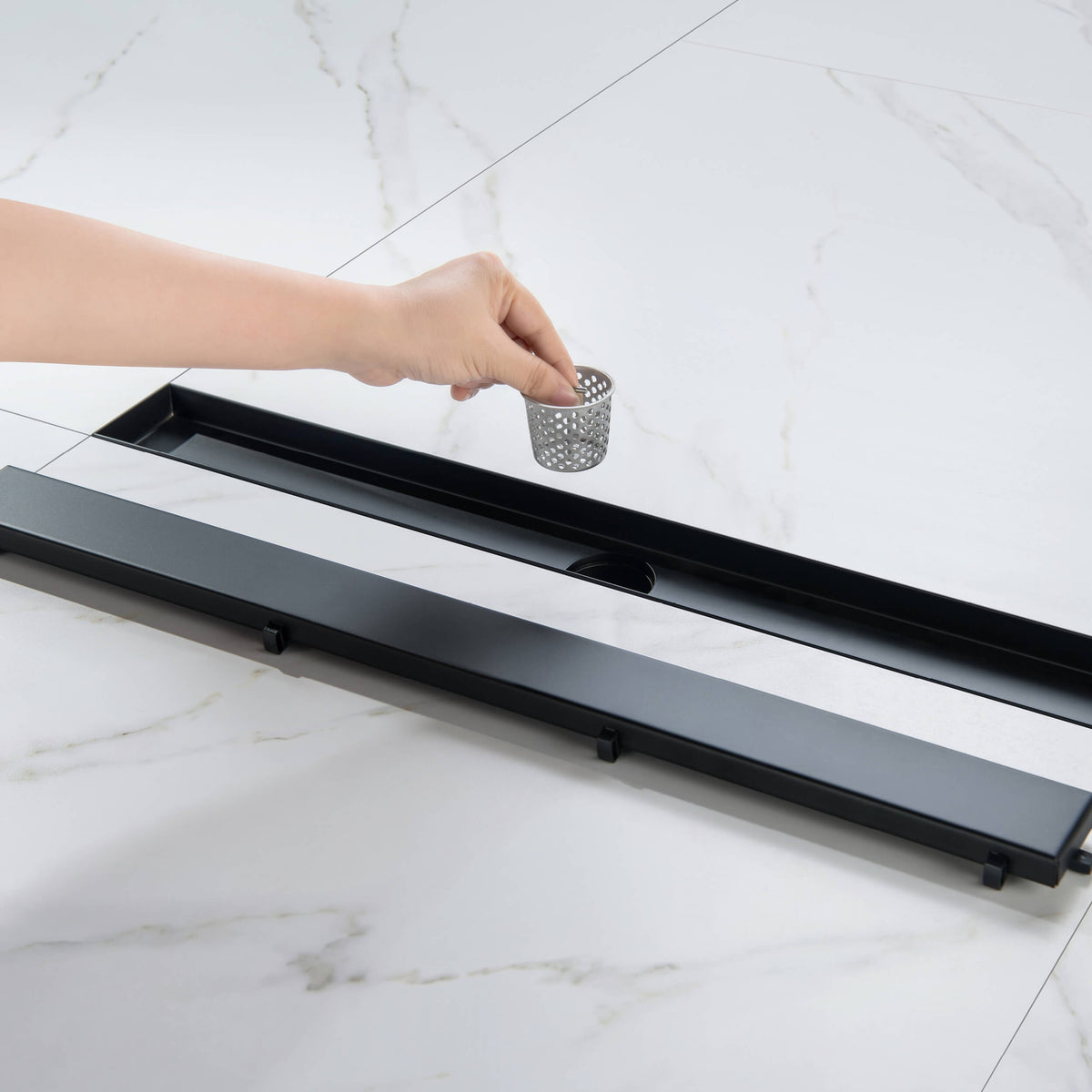 24 inch Tile-in Linear Shower Drain - CFD-2401