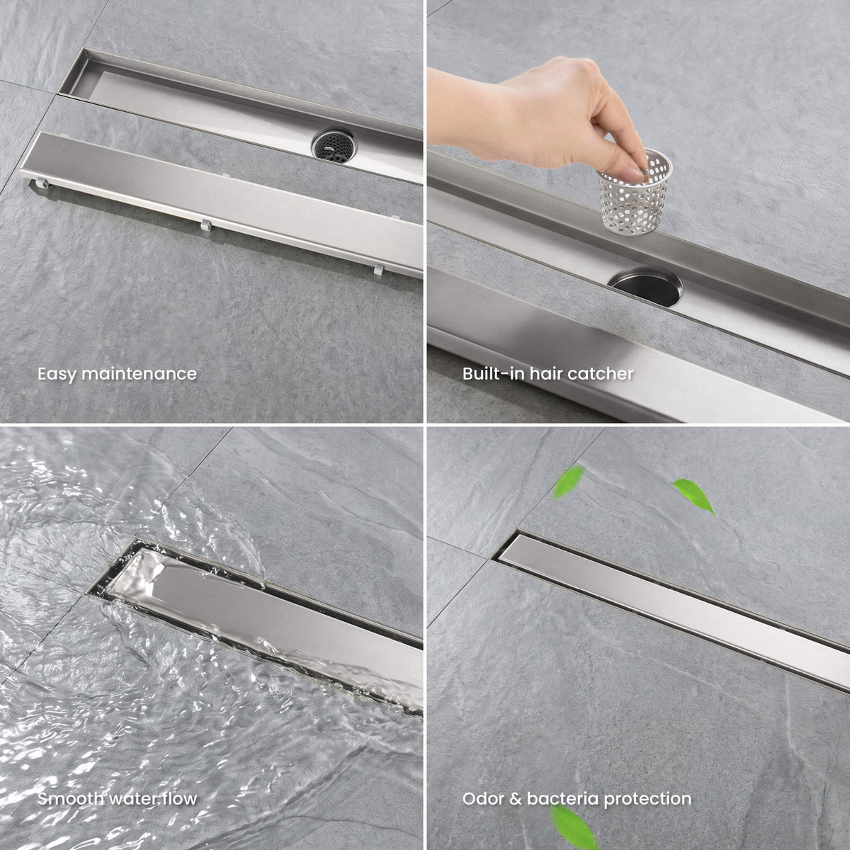 36 inch Tile-in Linear Shower Drain - CFD-3601