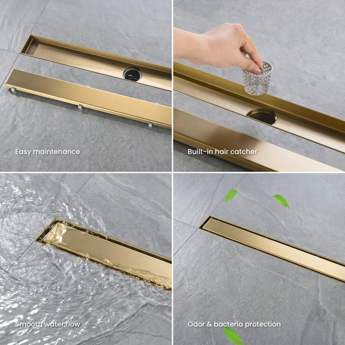 48 inch Tile-in Linear Shower Drain - CFD-4801