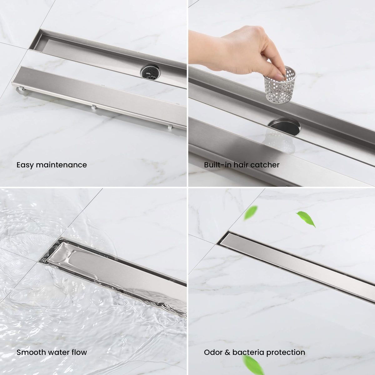 48 inch Tile-in Linear Shower Drain - CFD-4801