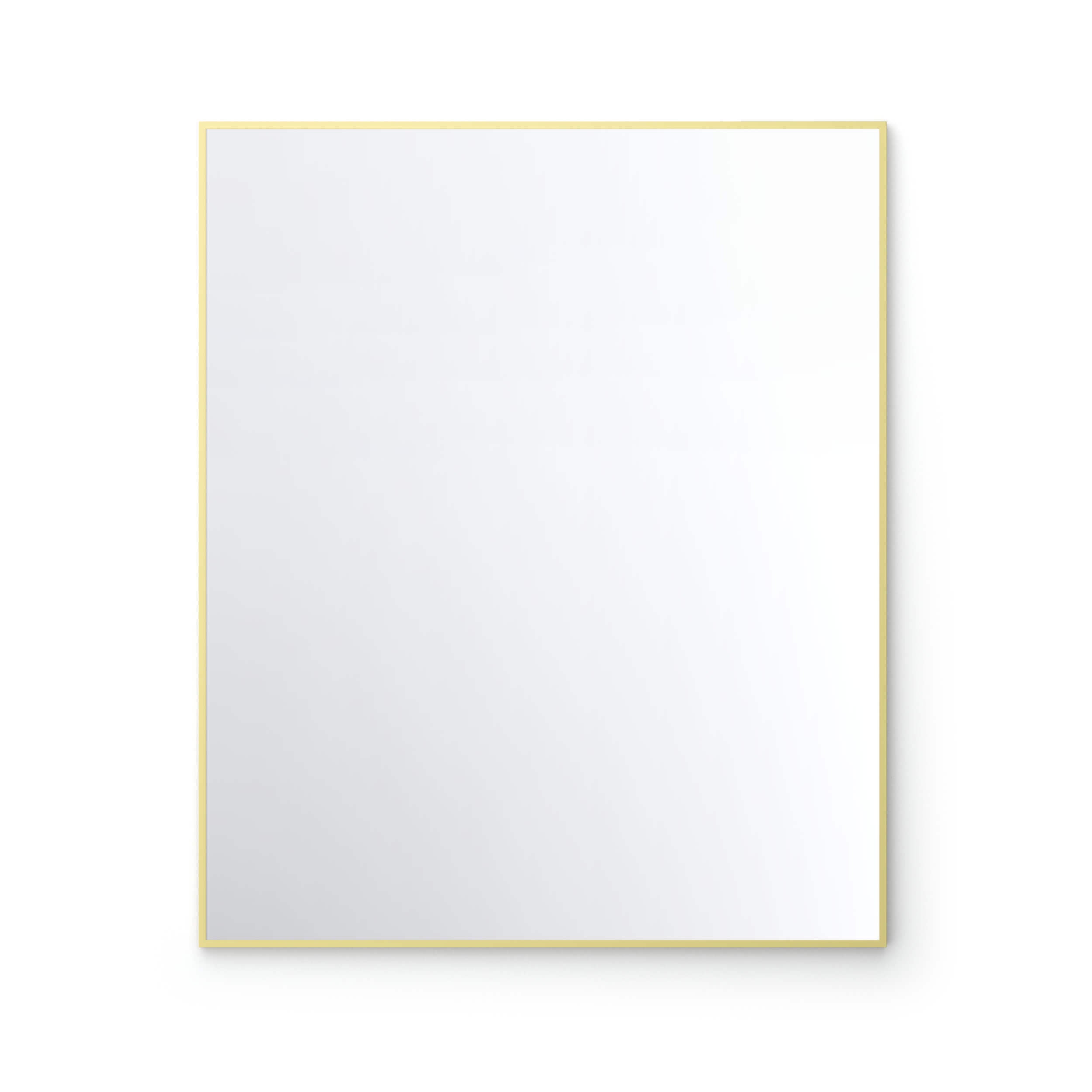 30" x 36" Shatterproof Wall Mount Metal Frame Mirror - FM1-3036