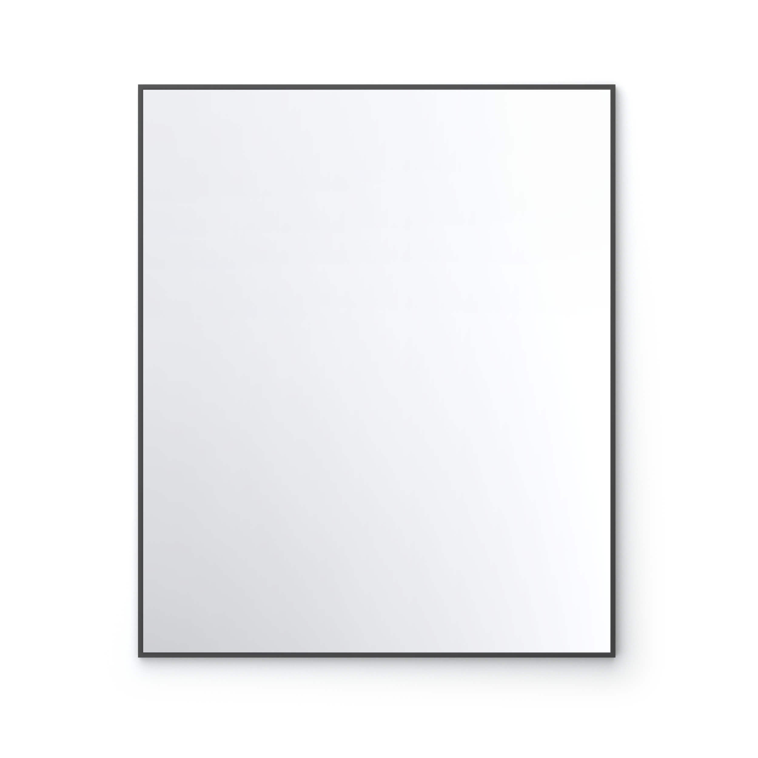 30" x 36" Shatterproof Wall Mount Metal Frame Mirror - FM1-3036